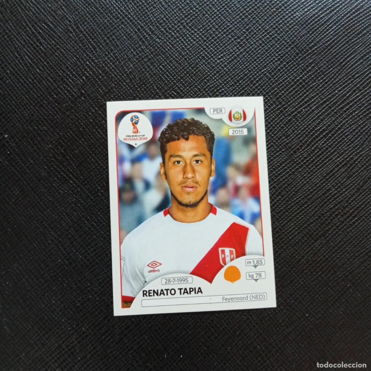 Fu&szlig;ball-Sticker: 243 RENATO TAPIA PERU PANINI MUNDIAL RUSIA 2018 CROMO FUTBOL 18 - SIN PEGAR - CJ2 ..