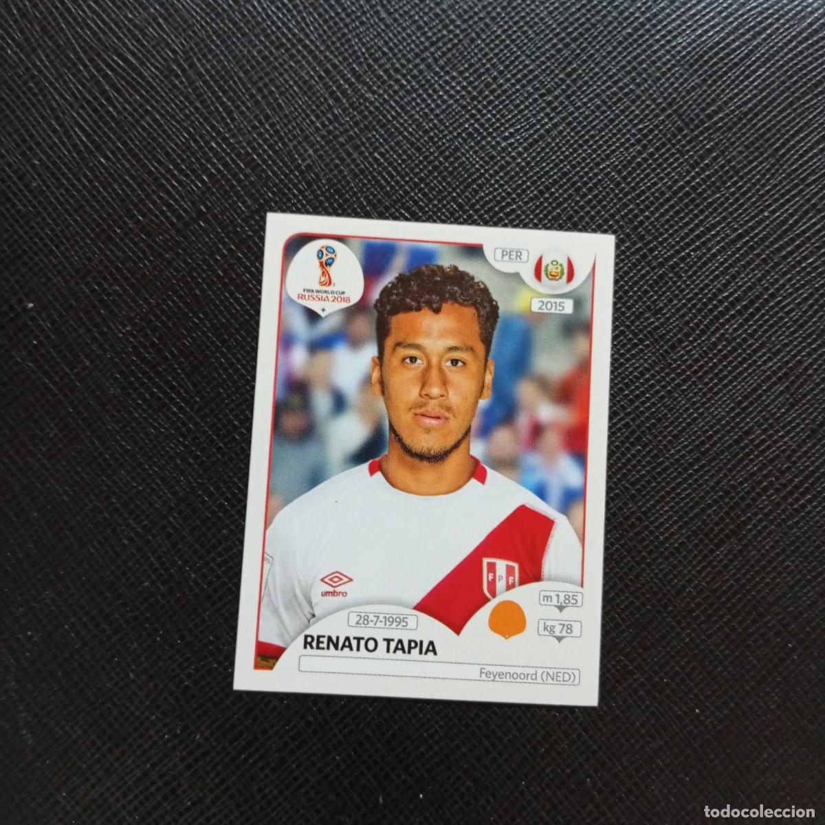 Cartes &agrave; collectionner de Football: 243 RENATO TAPIA PERU PANINI MUNDIAL RUSIA 2018 CROMO FUTBOL 18 - SIN PEGAR - CJ2 ...
