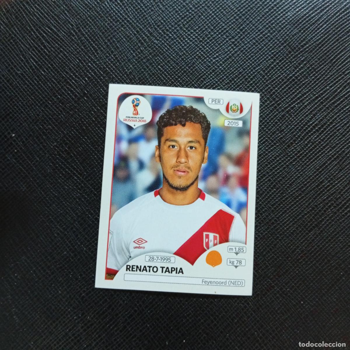 Cartes &agrave; collectionner de Football: 243 RENATO TAPIA PERU PANINI MUNDIAL RUSIA 2018 CROMO FUTBOL 18 - SIN PEGAR - CJ2 ...