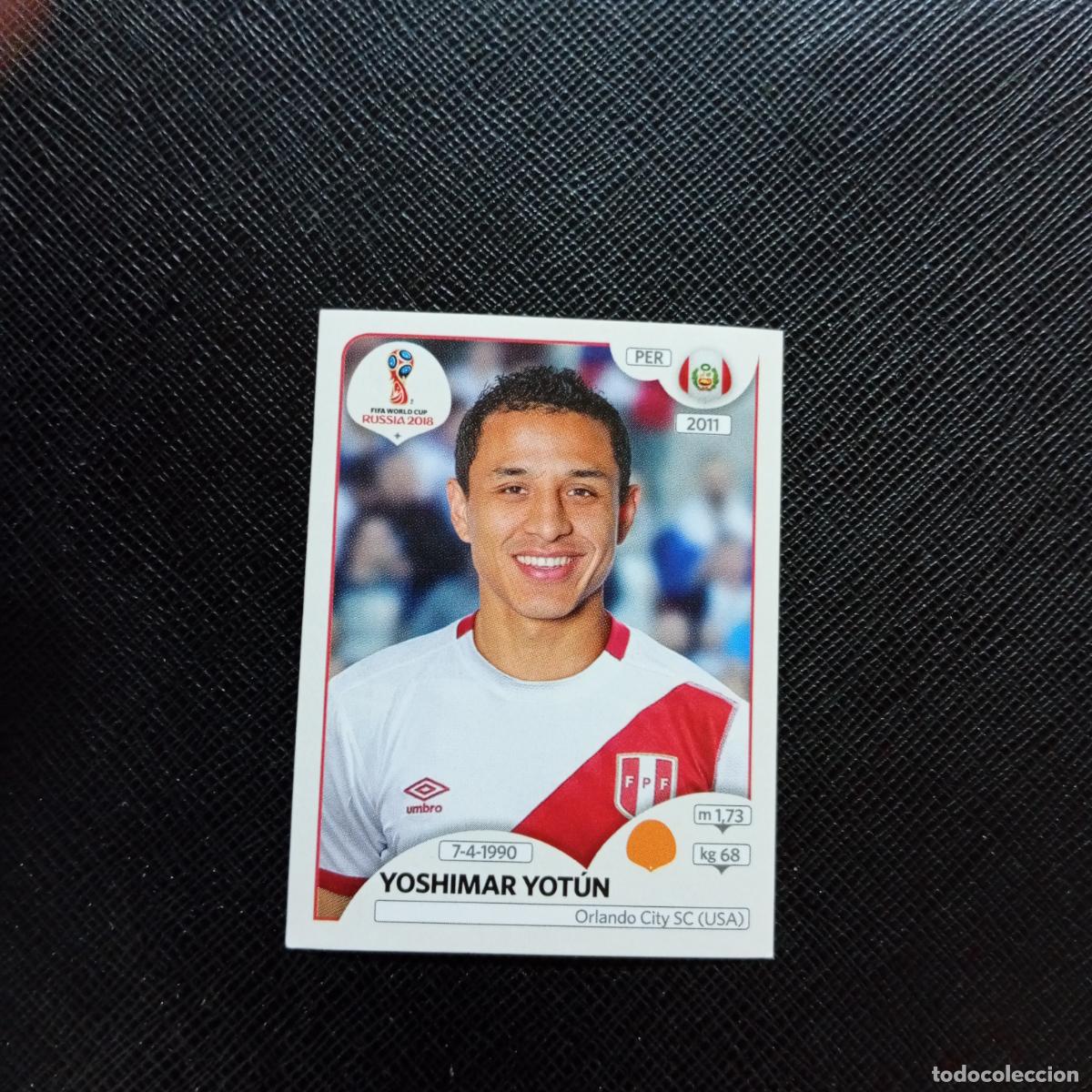 Cartes &agrave; collectionner de Football: 245 YOSHIMAR YOTUN PERU PANINI MUNDIAL RUSIA 2018 CROMO FUTBOL 18 - SIN PEGAR - CJ2