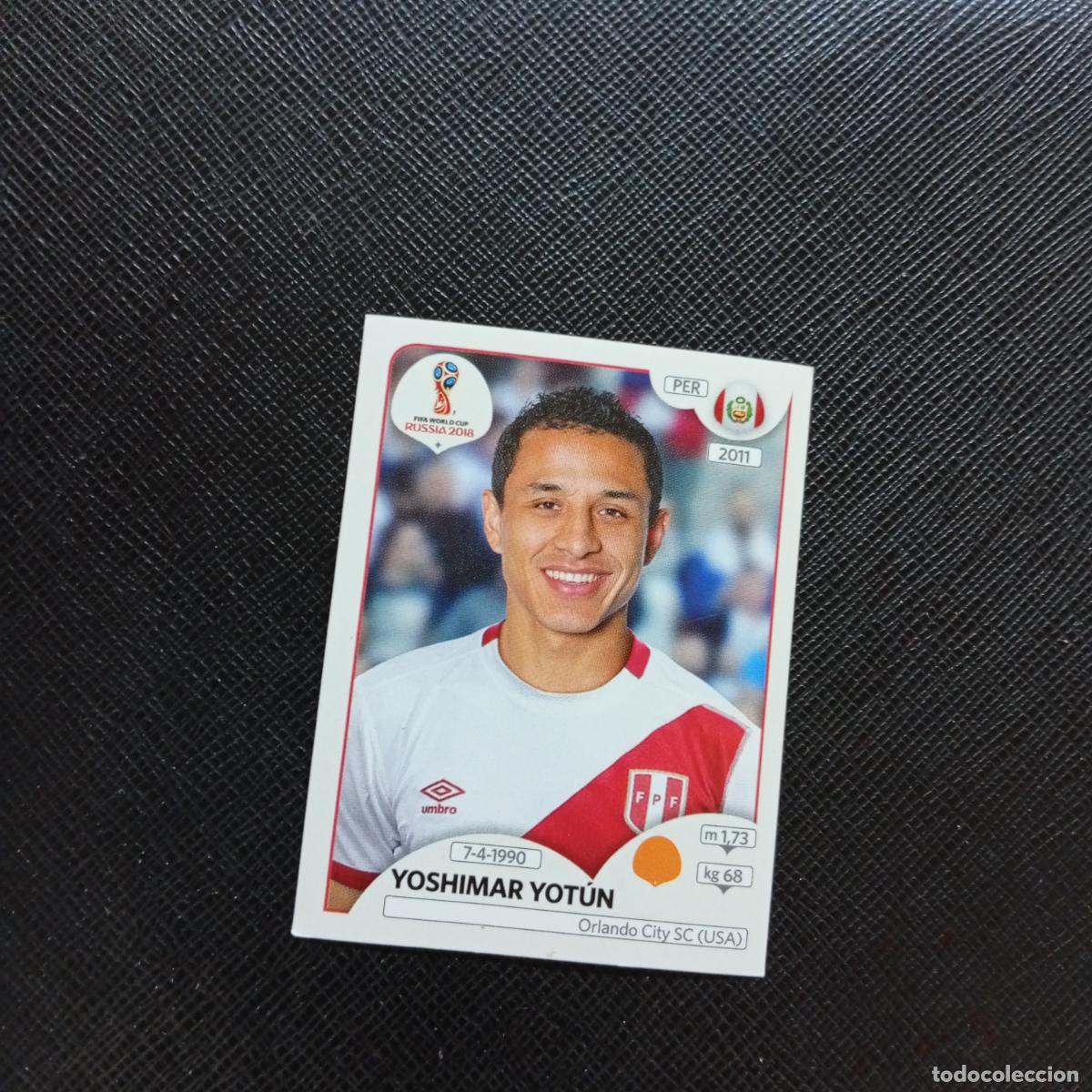 Figurine di Calcio: 245 YOSHIMAR YOTUN PERU PANINI MUNDIAL RUSIA 2018 CROMO FUTBOL 18 - SIN PEGAR - CJ2