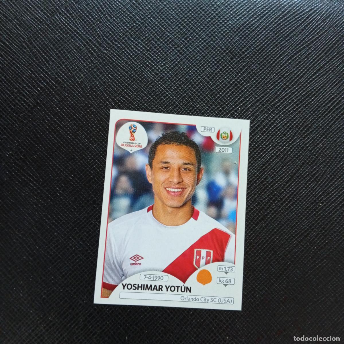 Figurine di Calcio: 245 YOSHIMAR YOTUN PERU PANINI MUNDIAL RUSIA 2018 CROMO FUTBOL 18 - SIN PEGAR - CJ2