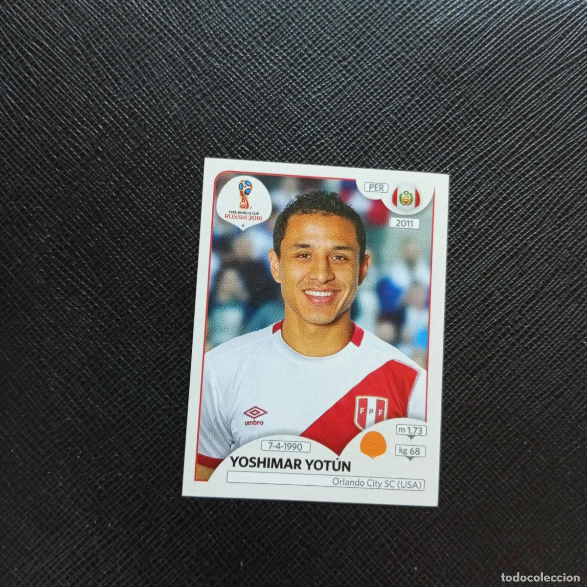 Figurine di Calcio: 245 YOSHIMAR YOTUN PERU PANINI MUNDIAL RUSIA 2018 CROMO FUTBOL 18 - SIN PEGAR - CJ2 .