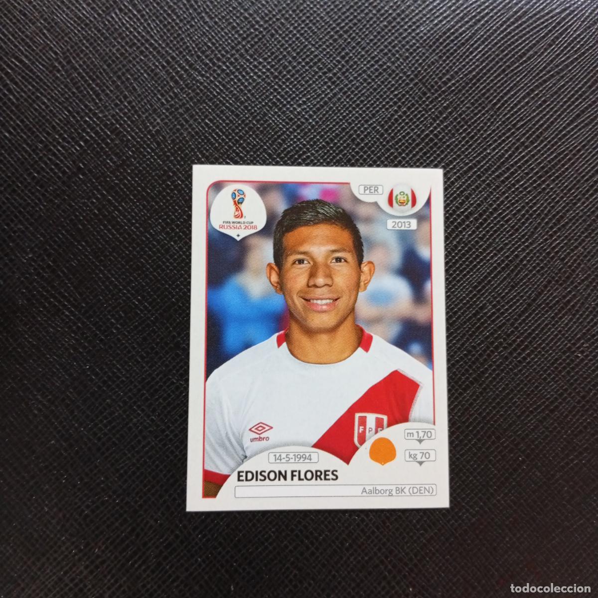 Figurine di Calcio: 246 EDISON FLORES PERU PANINI MUNDIAL RUSIA 2018 CROMO FUTBOL 18 - SIN PEGAR - CJ2 ...