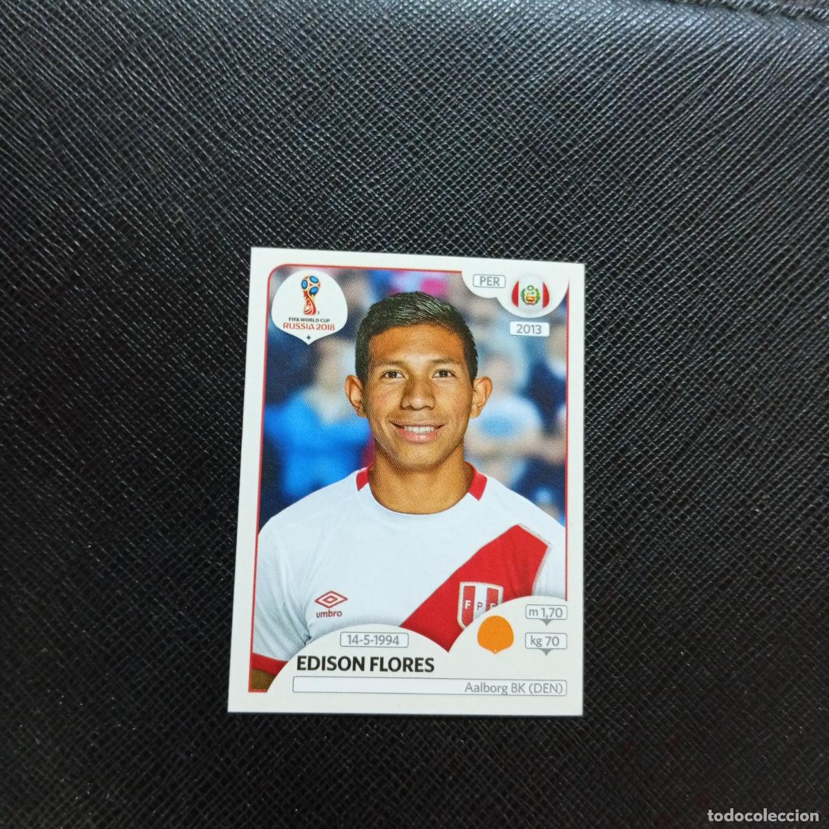 Figurine di Calcio: 246 EDISON FLORES PERU PANINI MUNDIAL RUSIA 2018 CROMO FUTBOL 18 - SIN PEGAR - CJ2 ....