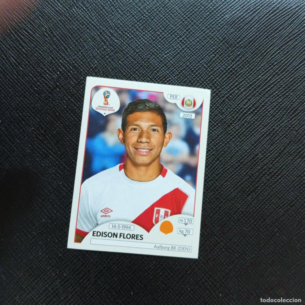 Cromos de f&uacute;tbol: 246 EDISON FLORES PERU PANINI MUNDIAL RUSIA 2018 CROMO FUTBOL 18 - SIN PEGAR - CJ2 ......