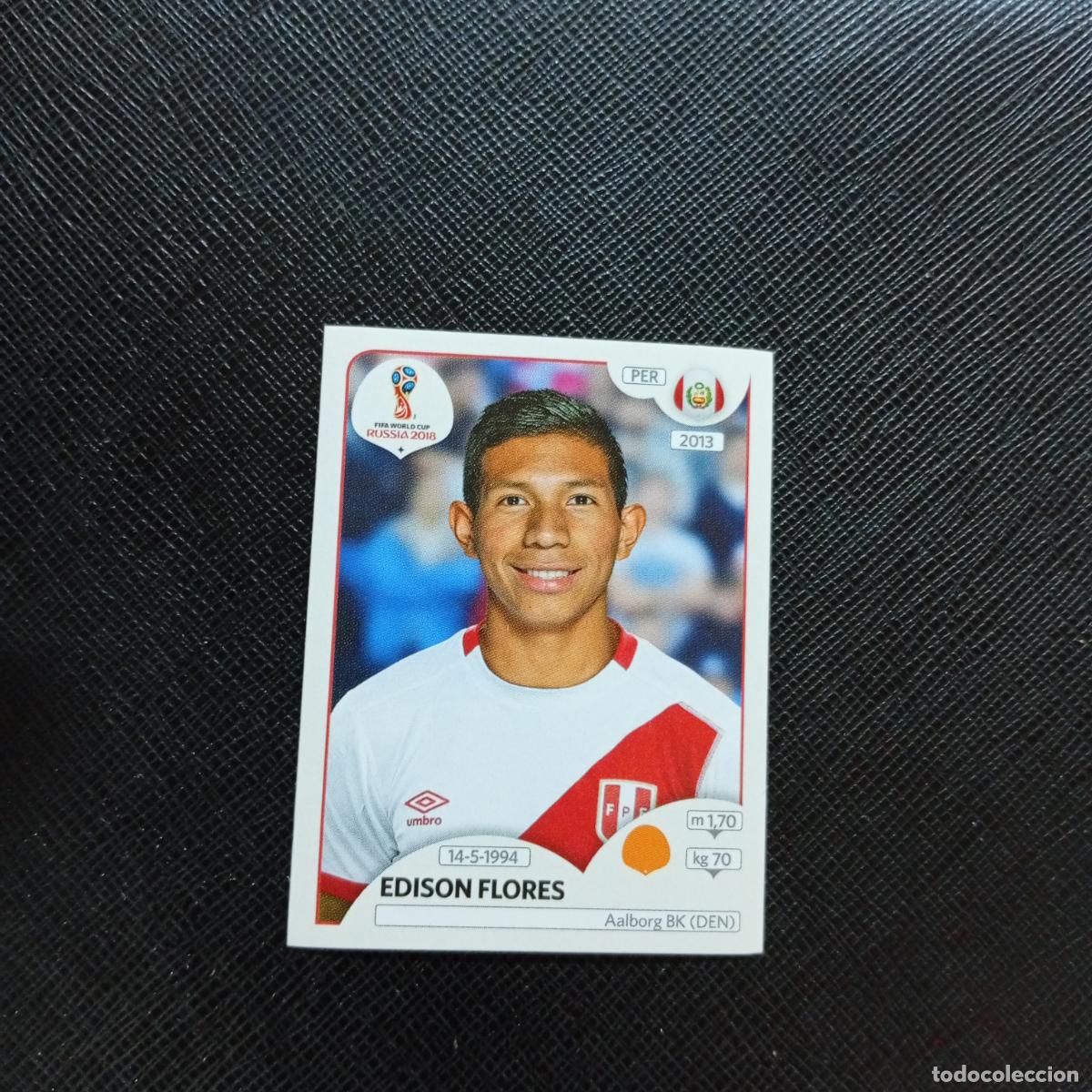 Cromos de f&uacute;tbol: 246 EDISON FLORES PERU PANINI MUNDIAL RUSIA 2018 CROMO FUTBOL 18 - SIN PEGAR - CJ2 .......