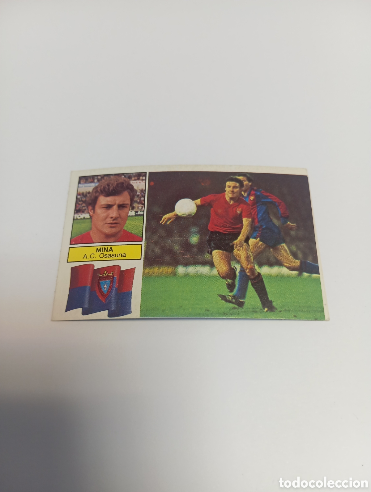 Cromos de f&uacute;tbol: MINA Osasuna Liga Este 1982 1983 NUEVO 82 83 SIN PEGAR