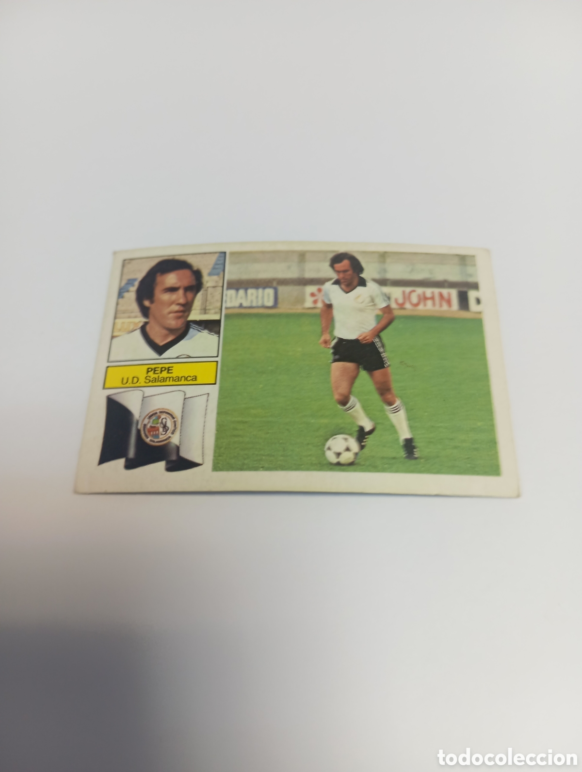 Cromos de f&uacute;tbol: PEPE Salamanca Liga Este 1982 1983 NUEVO 82 83 SIN PEGAR