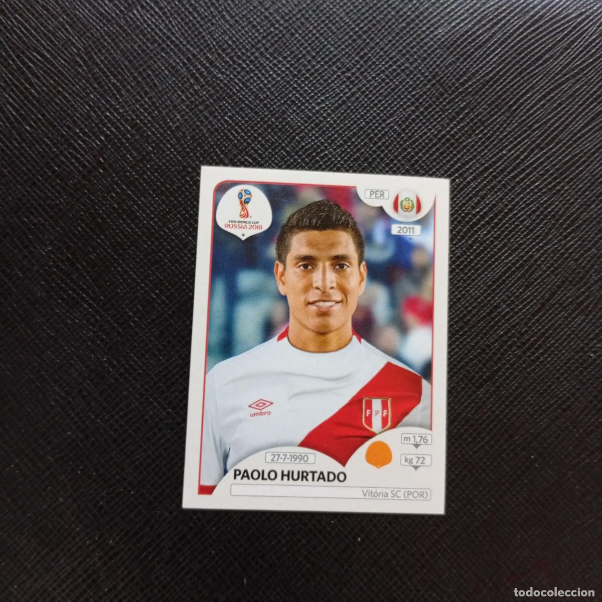 Cromos de Futebol: 247 PAOLO HURTADO PERU PANINI MUNDIAL RUSIA 2018 CROMO FUTBOL 18 - SIN PEGAR - CJ2