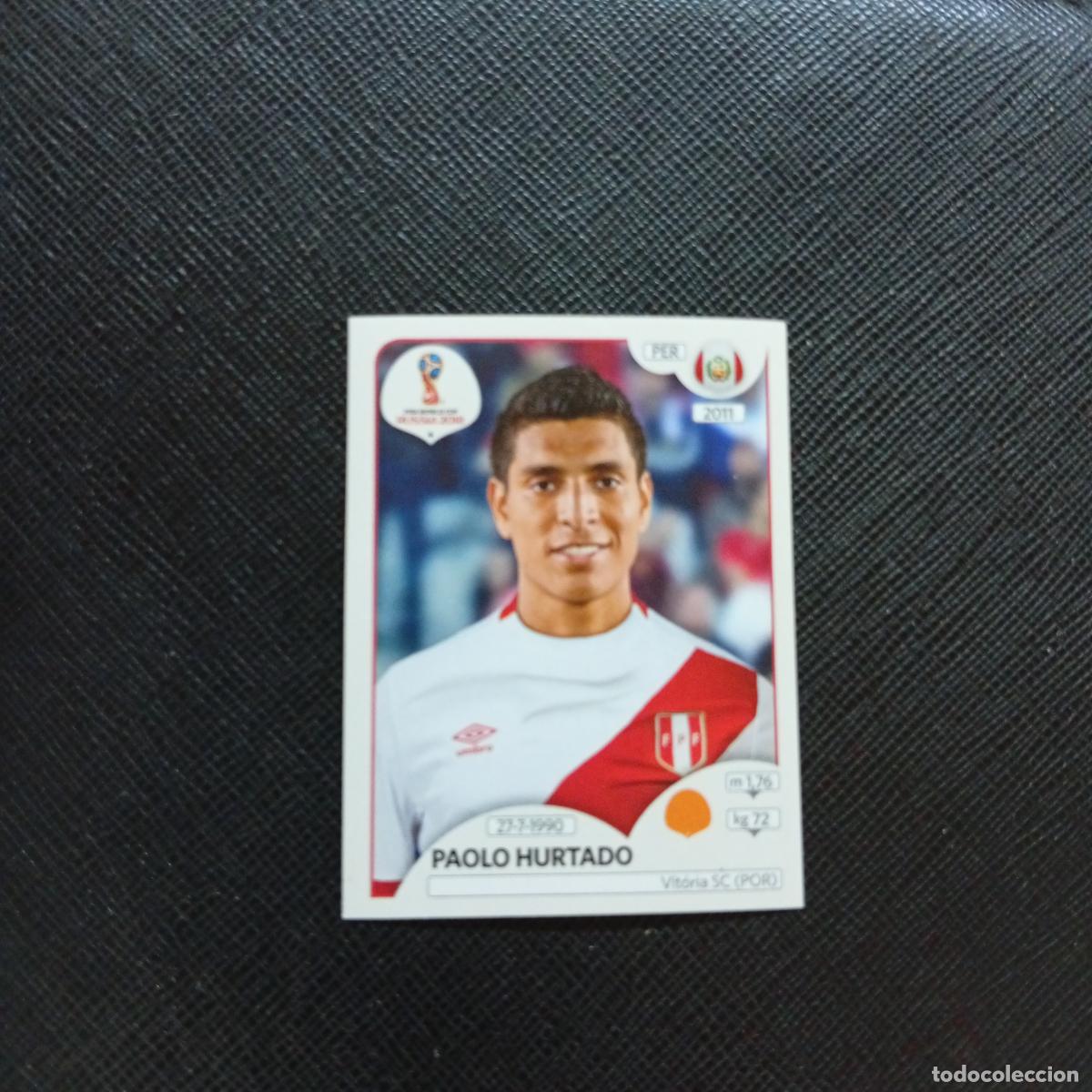 Cromos de Futebol: 247 PAOLO HURTADO PERU PANINI MUNDIAL RUSIA 2018 CROMO FUTBOL 18 - SIN PEGAR - CJ2 .