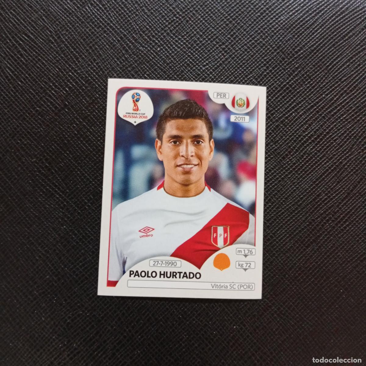 Cromos de Futebol: 247 PAOLO HURTADO PERU PANINI MUNDIAL RUSIA 2018 CROMO FUTBOL 18 - SIN PEGAR - CJ2 ..