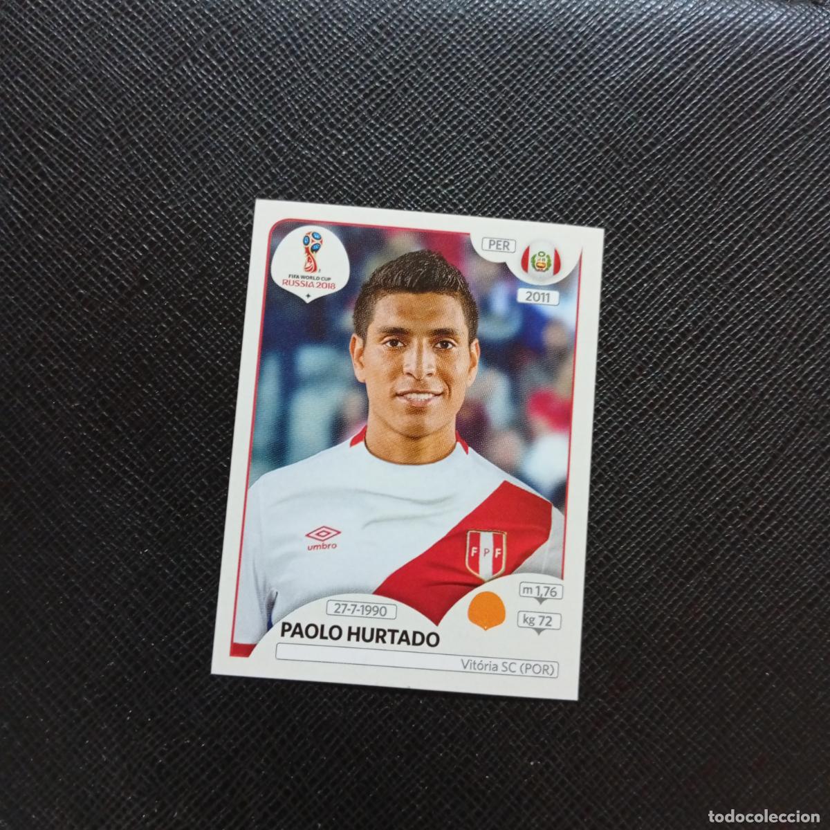 Cromos de Futebol: 247 PAOLO HURTADO PERU PANINI MUNDIAL RUSIA 2018 CROMO FUTBOL 18 - SIN PEGAR - CJ2 ..