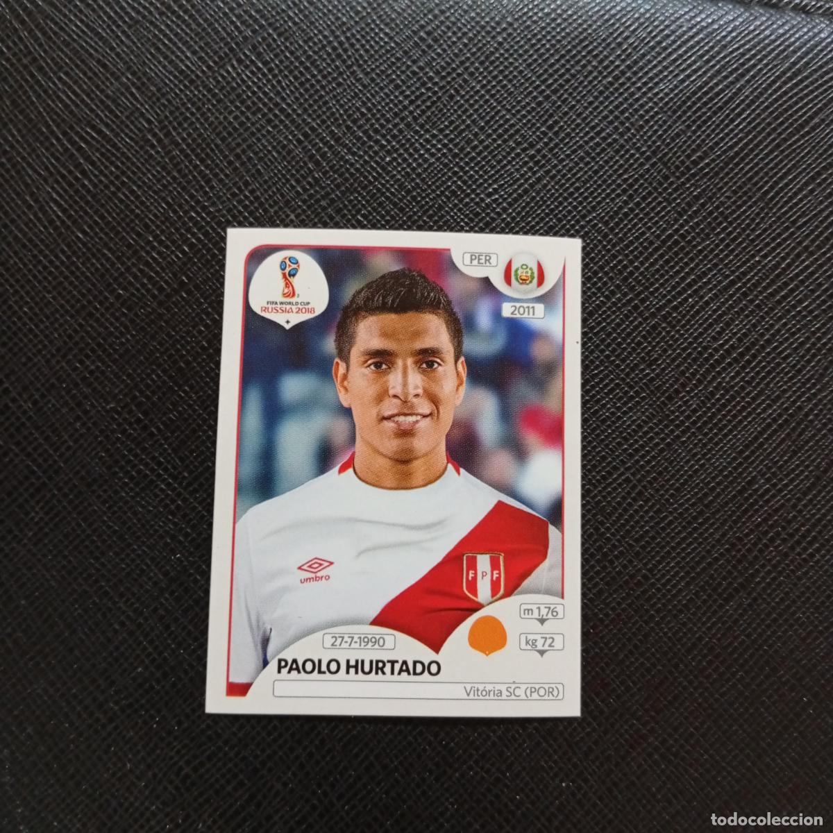 Cartes &agrave; collectionner de Football: 247 PAOLO HURTADO PERU PANINI MUNDIAL RUSIA 2018 CROMO FUTBOL 18 - SIN PEGAR - CJ2 ...