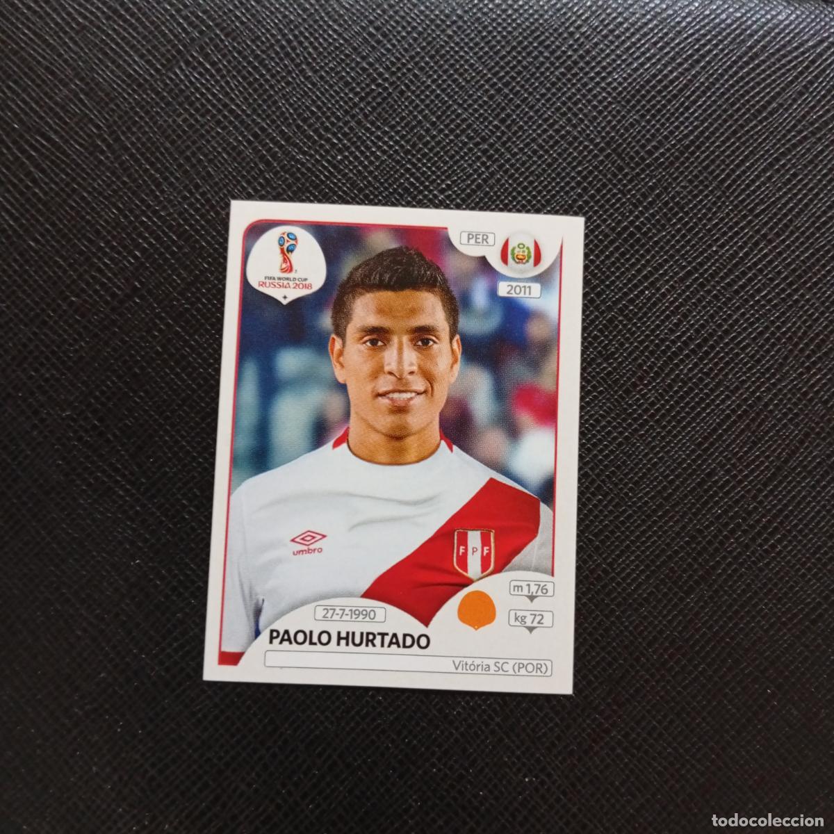 Cartes &agrave; collectionner de Football: 247 PAOLO HURTADO PERU PANINI MUNDIAL RUSIA 2018 CROMO FUTBOL 18 - SIN PEGAR - CJ2 ....