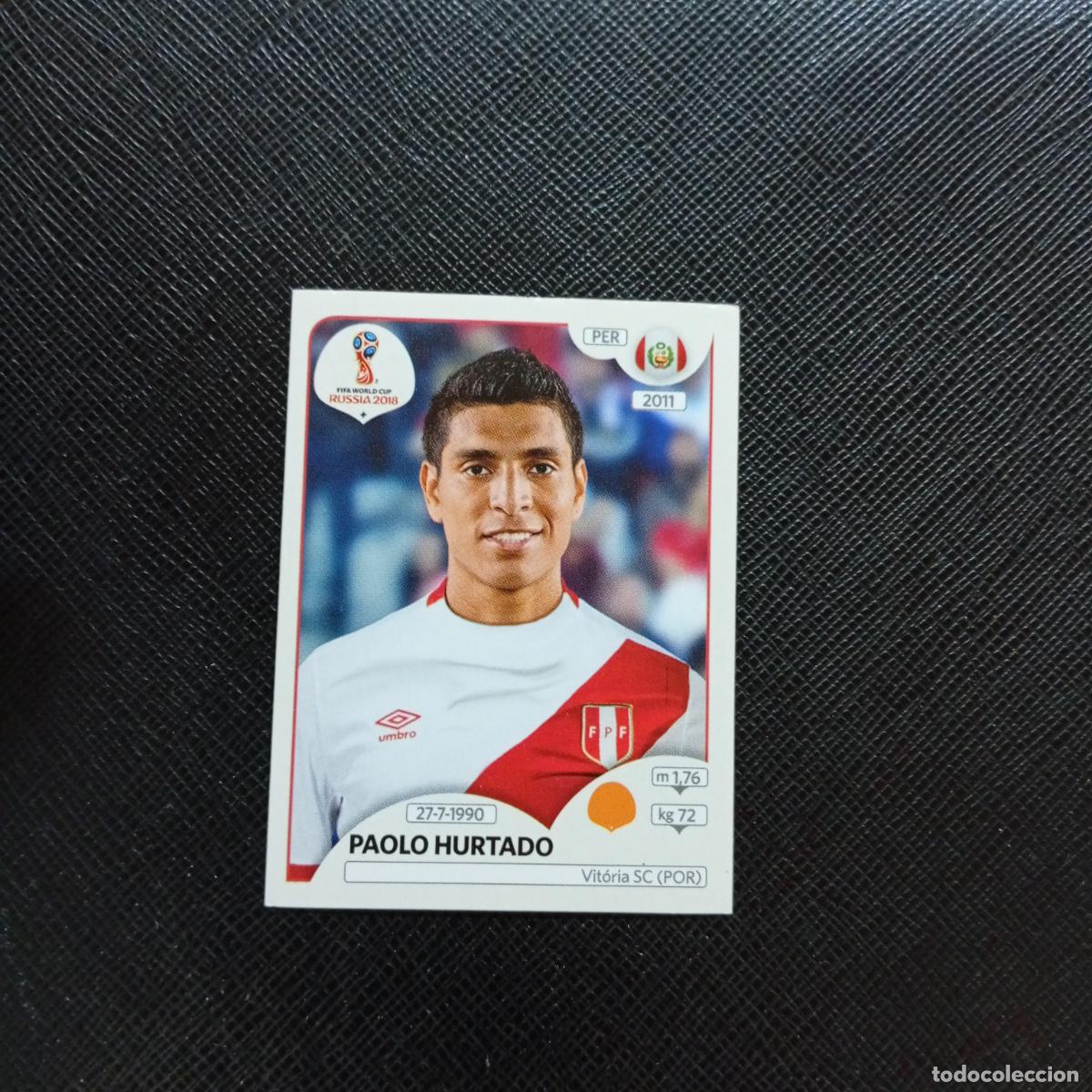 Cartes &agrave; collectionner de Football: 247 PAOLO HURTADO PERU PANINI MUNDIAL RUSIA 2018 CROMO FUTBOL 18 - SIN PEGAR - CJ2 ......