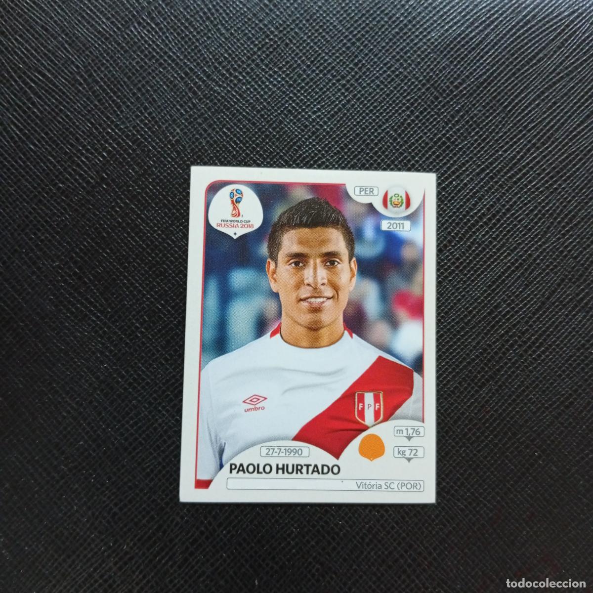 Cartes &agrave; collectionner de Football: 247 PAOLO HURTADO PERU PANINI MUNDIAL RUSIA 2018 CROMO FUTBOL 18 - SIN PEGAR - CJ2 ......