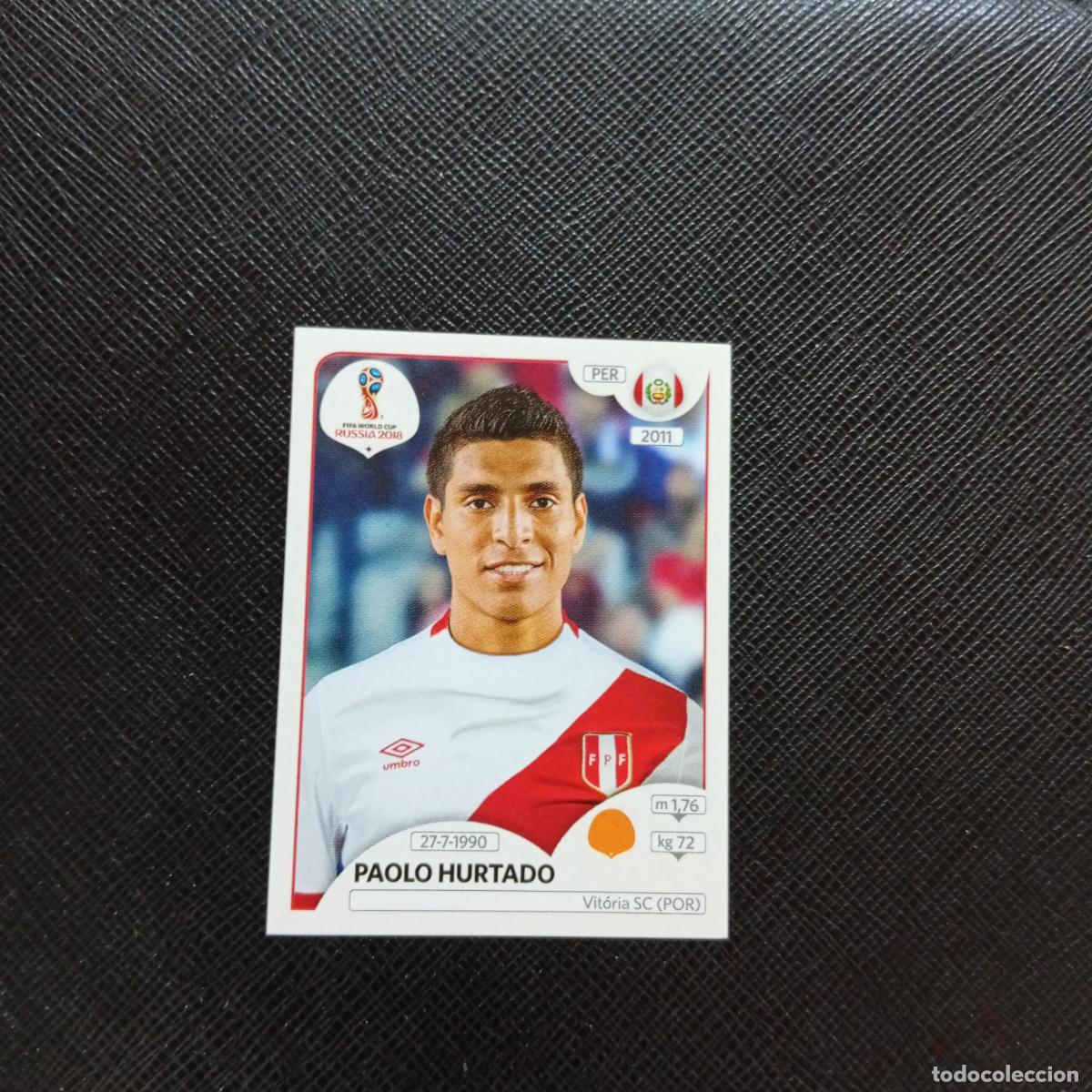 Cartes &agrave; collectionner de Football: 247 PAOLO HURTADO PERU PANINI MUNDIAL RUSIA 2018 CROMO FUTBOL 18 - SIN PEGAR - CJ2 ......