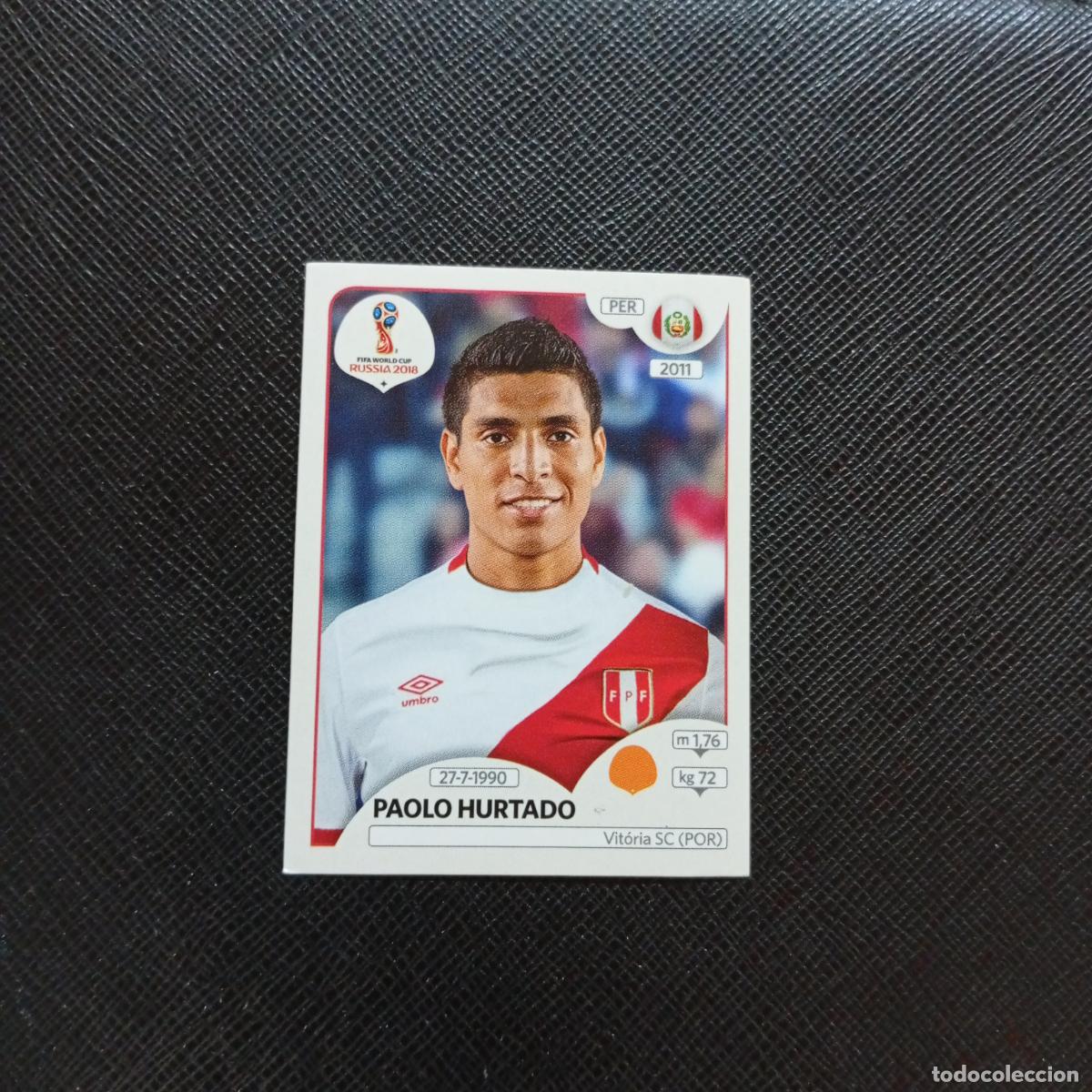 Cartes &agrave; collectionner de Football: 247 PAOLO HURTADO PERU PANINI MUNDIAL RUSIA 2018 CROMO FUTBOL 18 - SIN PEGAR - CJ2 .......
