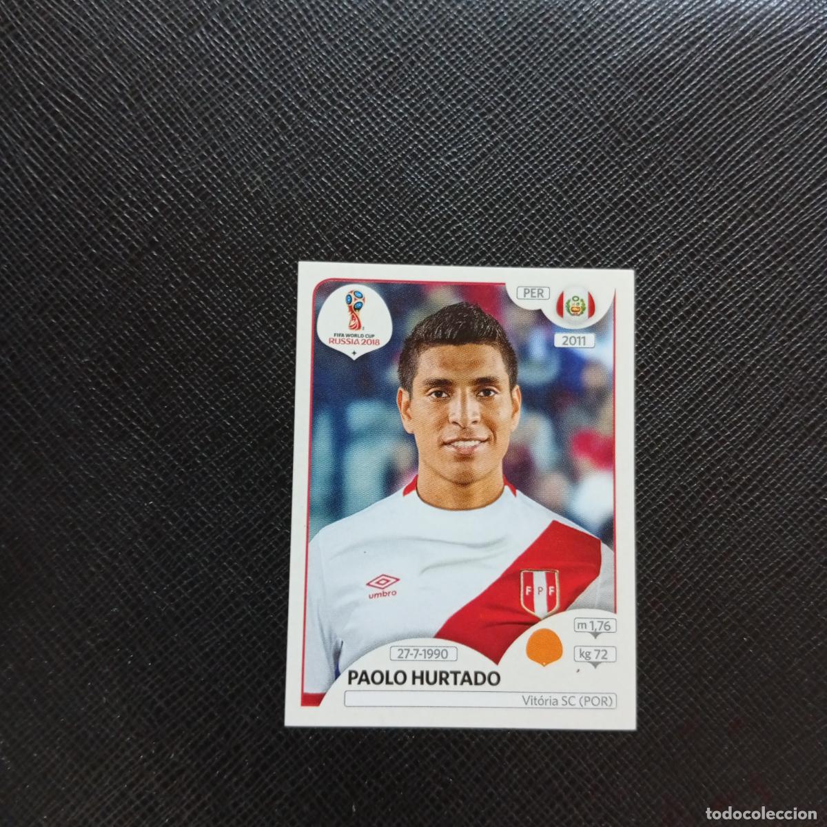Cartes &agrave; collectionner de Football: 247 PAOLO HURTADO PERU PANINI MUNDIAL RUSIA 2018 CROMO FUTBOL 18 - SIN PEGAR - CJ2 .......