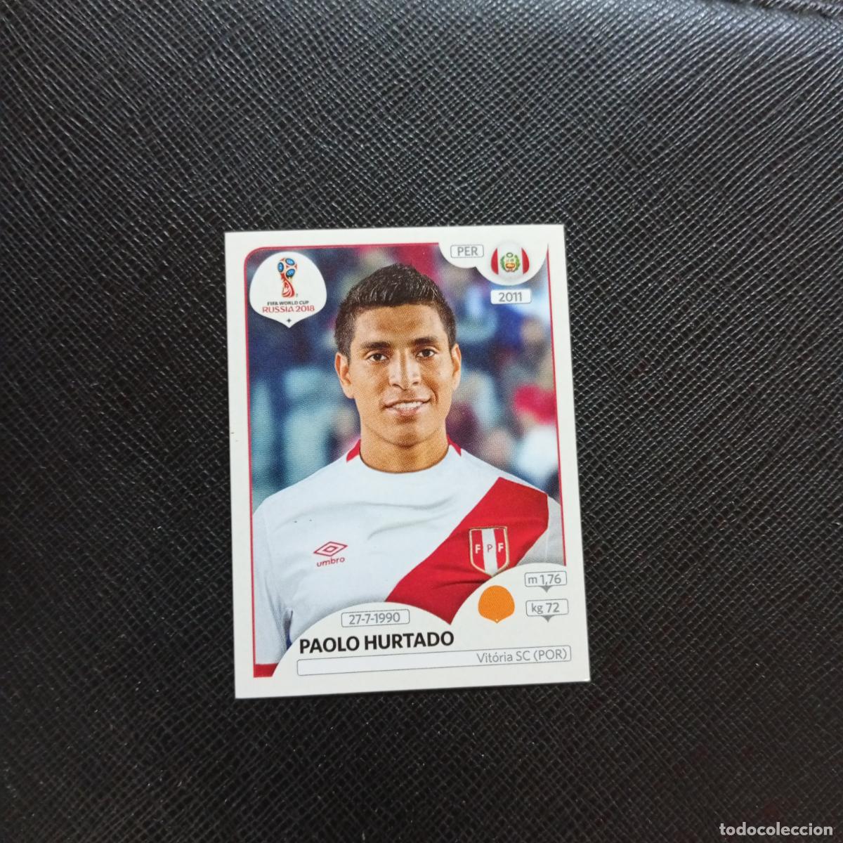 Cartes &agrave; collectionner de Football: 247 PAOLO HURTADO PERU PANINI MUNDIAL RUSIA 2018 CROMO FUTBOL 18 - SIN PEGAR - CJ2 .......