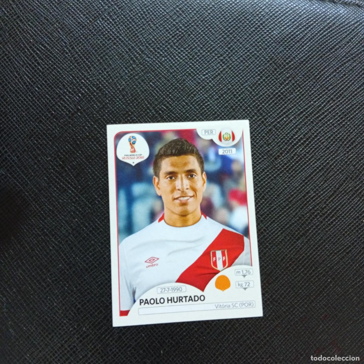Cartes &agrave; collectionner de Football: 247 PAOLO HURTADO PERU PANINI MUNDIAL RUSIA 2018 CROMO FUTBOL 18 - SIN PEGAR - CJ2 .......