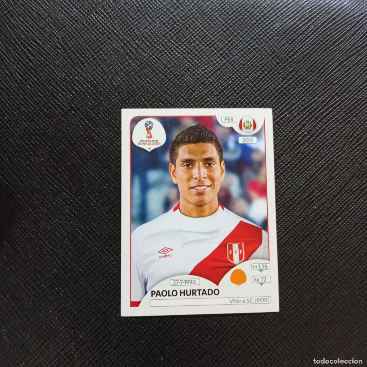Cartes &agrave; collectionner de Football: 247 PAOLO HURTADO PERU PANINI MUNDIAL RUSIA 2018 CROMO FUTBOL 18 - SIN PEGAR - CJ2 ........