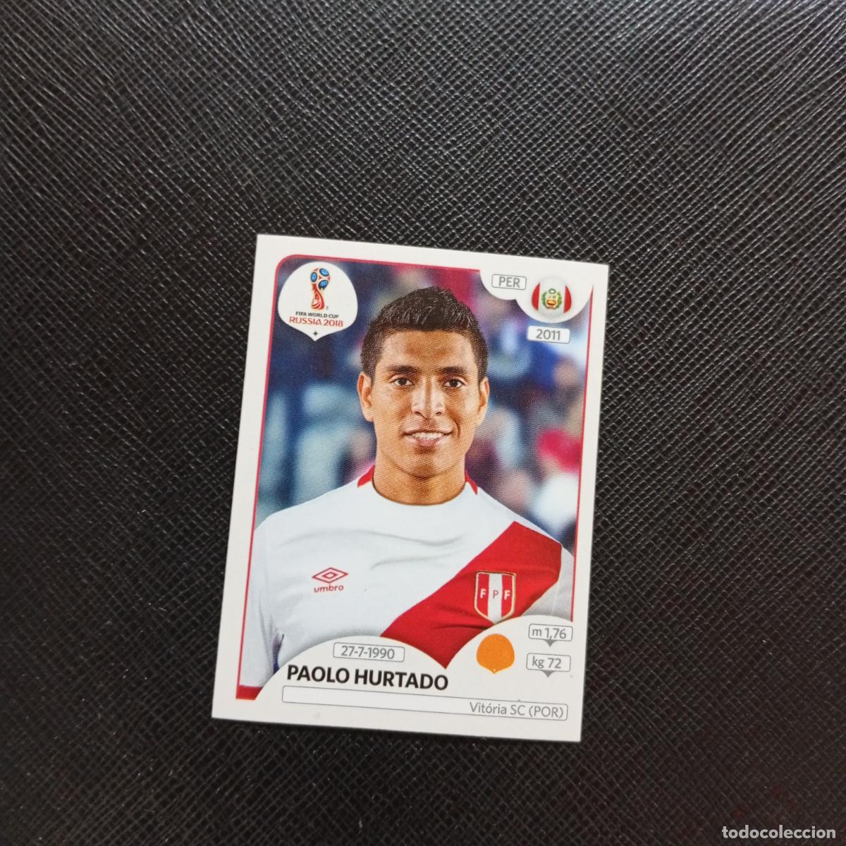 Cartes &agrave; collectionner de Football: 247 PAOLO HURTADO PERU PANINI MUNDIAL RUSIA 2018 CROMO FUTBOL 18 - SIN PEGAR - CJ2 .........