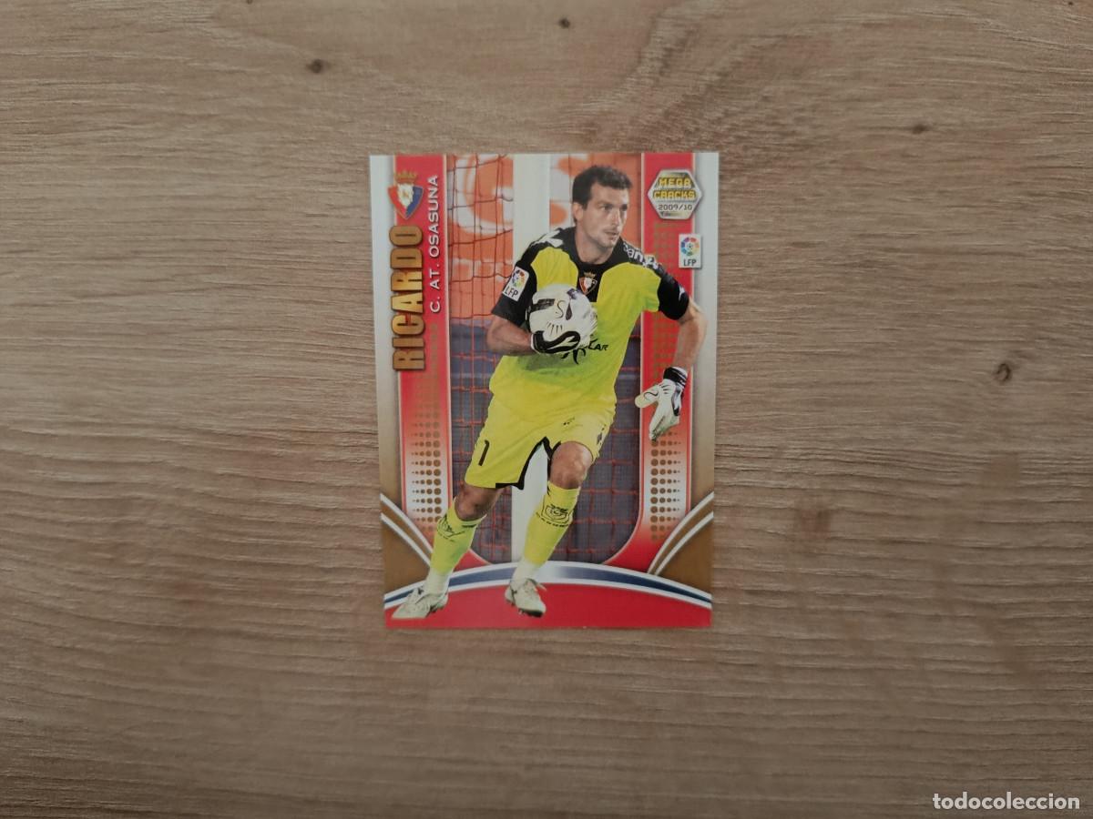 Fu&szlig;ball-Sticker: CROMO DE FUTBOL PANINI RICARDO 182 OSASUNA MEGACRACKS 2009 2010 09 10 D726