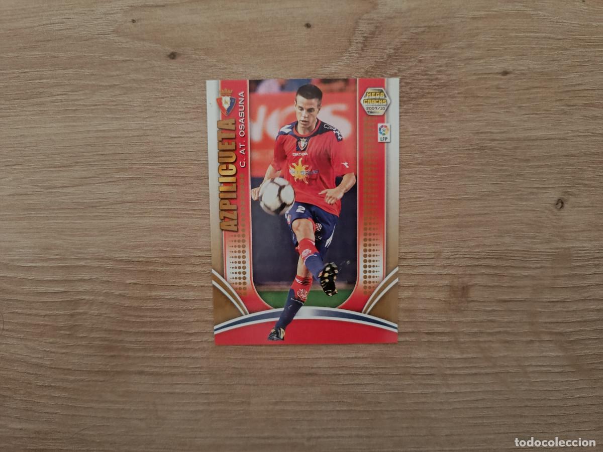 Figurine di Calcio: CROMO DE FUTBOL PANINI AZPILICUETA 183 OSASUNA MEGACRACKS 2009 2010 09 10 D726