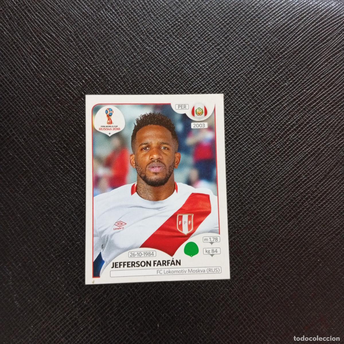Figurine di Calcio: 249 JEFFERSON FARFAN PERU PANINI MUNDIAL RUSIA 2018 CROMO FUTBOL 18 - SIN PEGAR - CJ2 ....