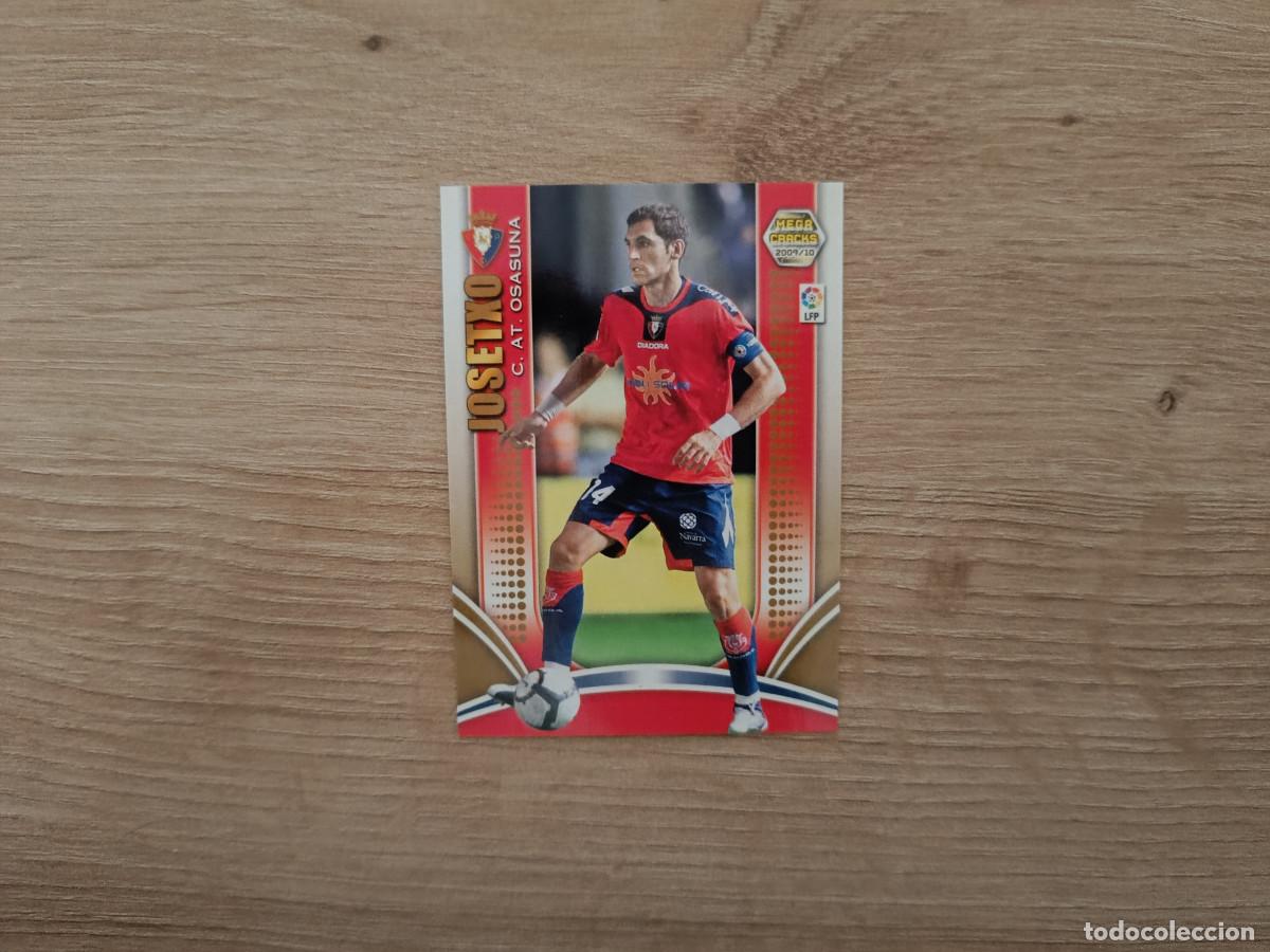 Figurine di Calcio: CROMO DE FUTBOL PANINI JOSETXO 186 OSASUNA MEGACRACKS 2009 2010 09 10 D726
