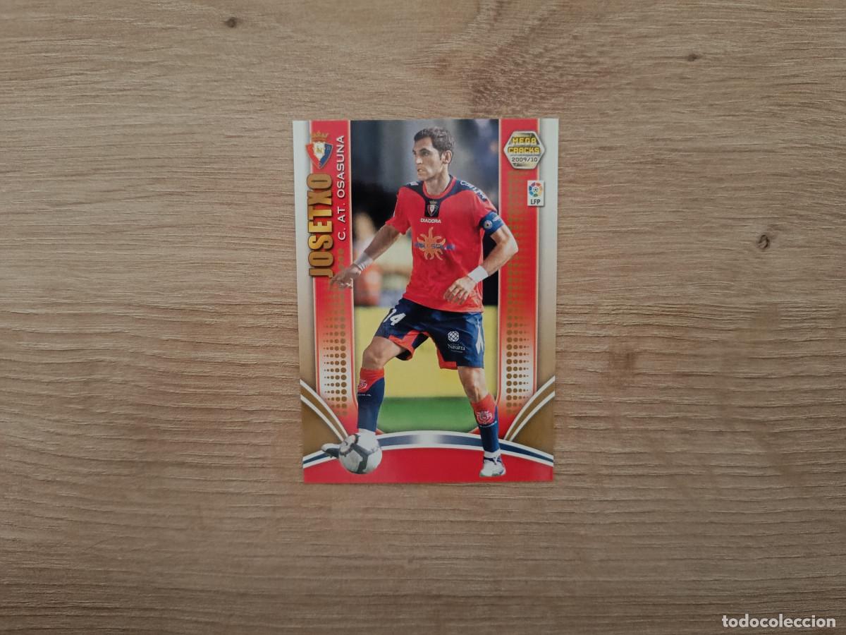 Figurine di Calcio: CROMO DE FUTBOL PANINI JOSETXO 186 OSASUNA MEGACRACKS 2009 2010 09 10 D726