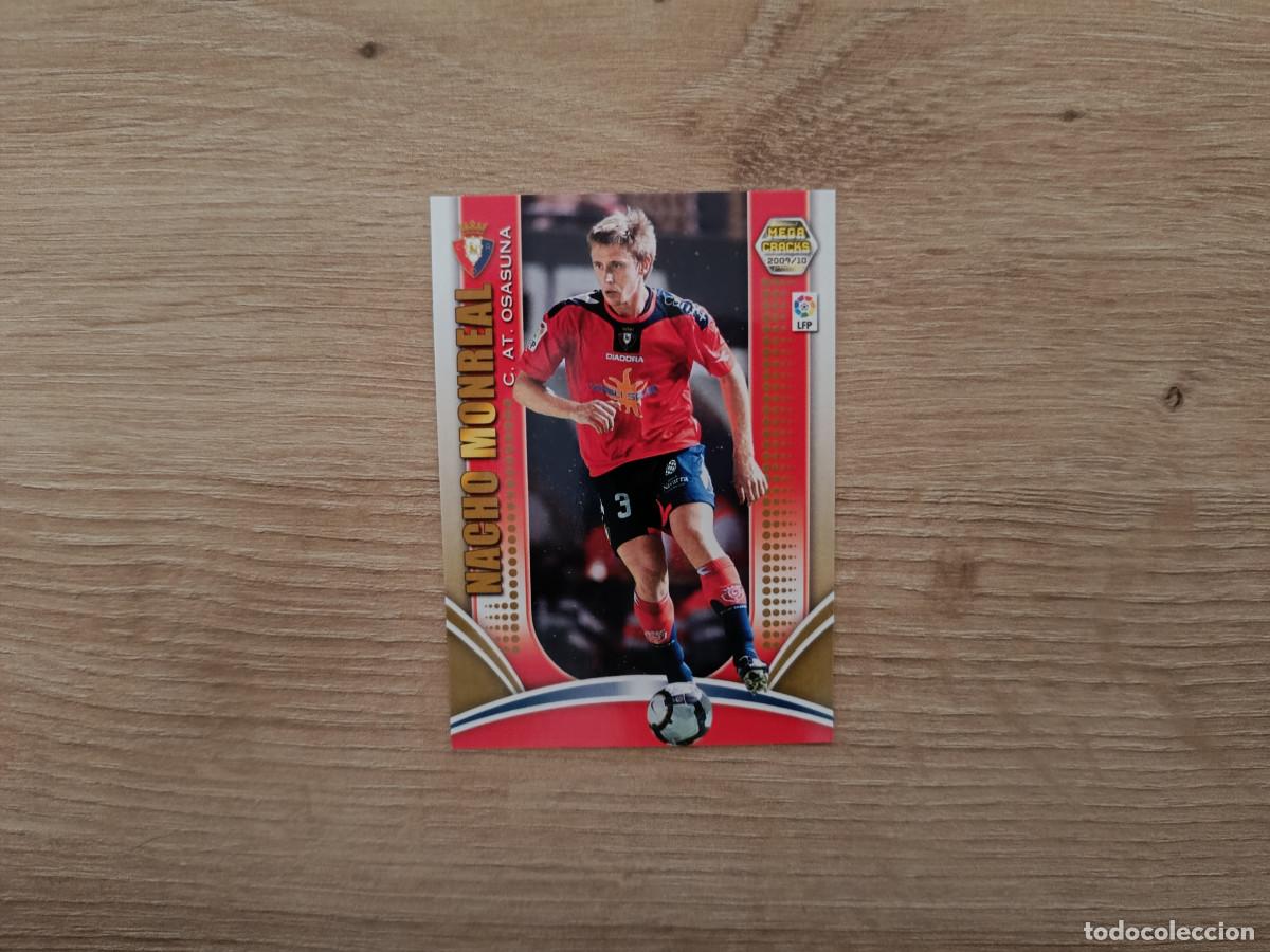 Figurine di Calcio: CROMO DE FUTBOL PANINI NACHO MONREAL 187 OSASUNA MEGACRACKS 2009 2010 09 10 D726