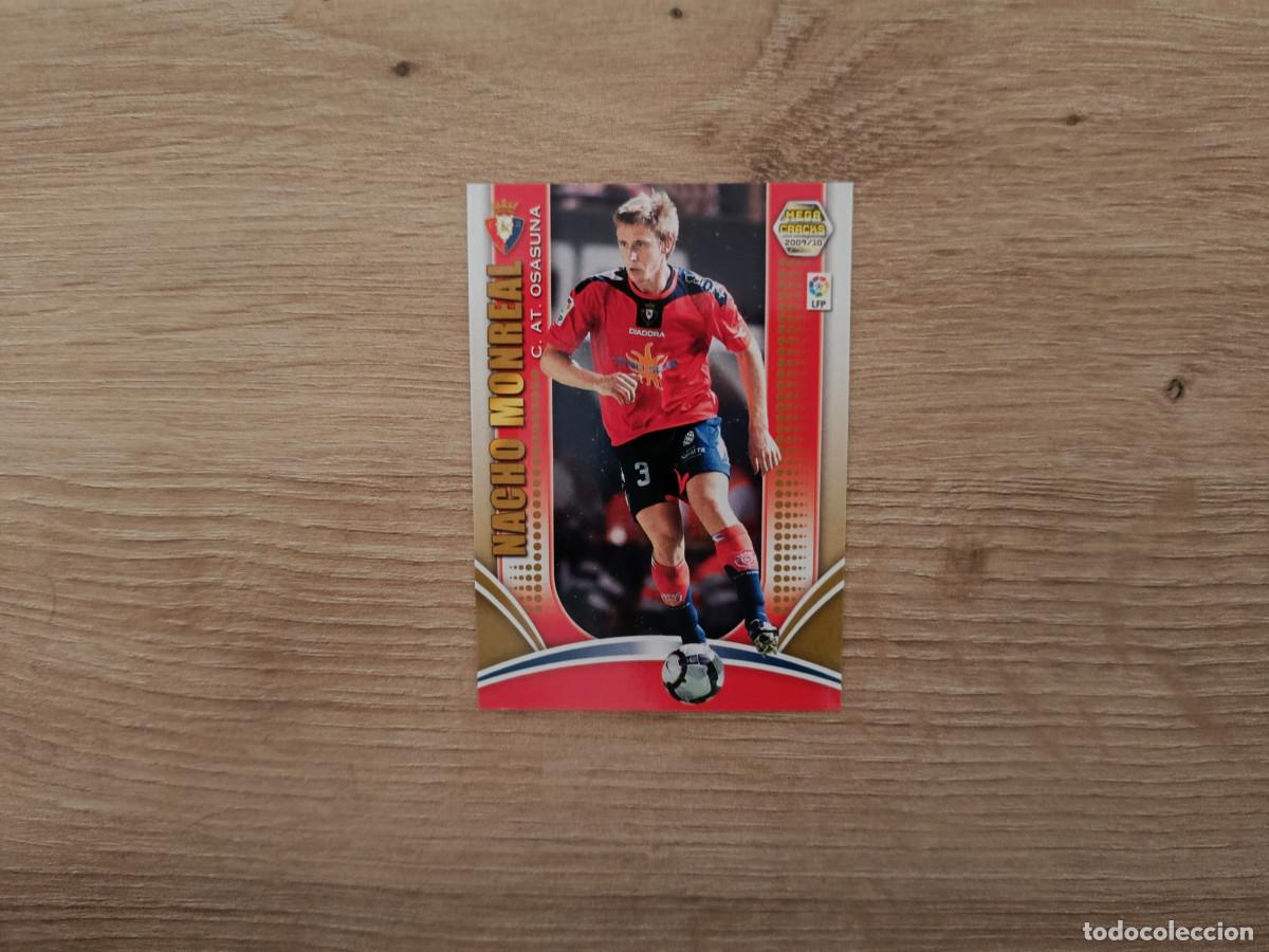 Figurine di Calcio: CROMO DE FUTBOL PANINI NACHO MONREAL 187 OSASUNA MEGACRACKS 2009 2010 09 10 D726