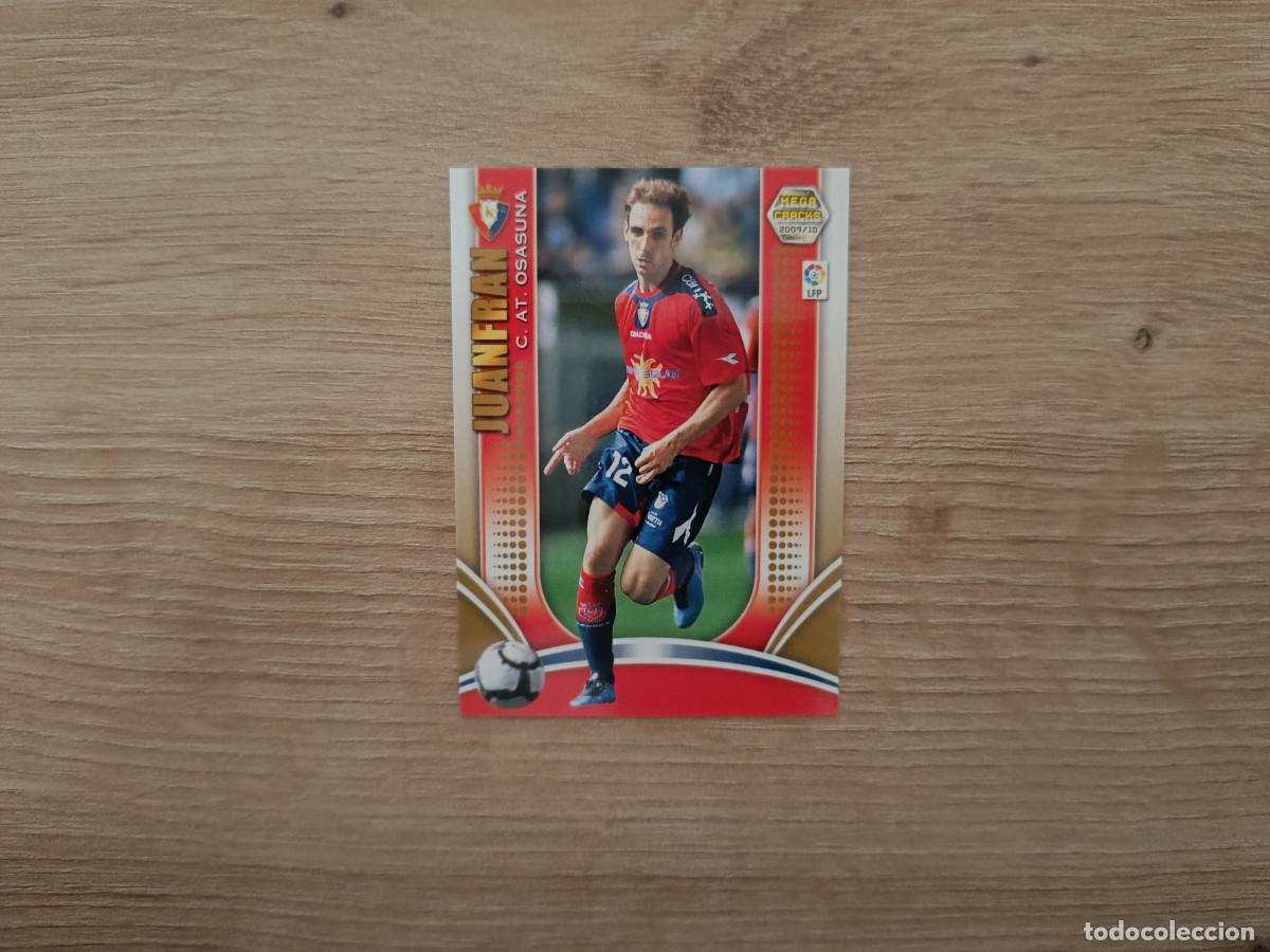 Cromos de f&uacute;tbol: CROMO DE FUTBOL PANINI JUANFRAN 193 OSASUNA MEGACRACKS 2009 2010 09 10 D726