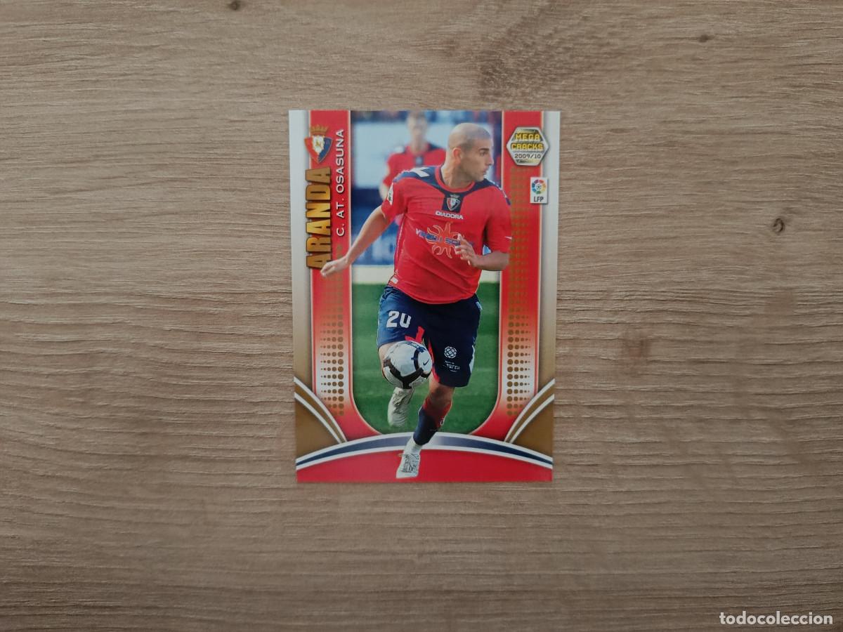 Cromos de f&uacute;tbol: CROMO DE FUTBOL PANINI ARANDA 195 OSASUNA MEGACRACKS 2009 2010 09 10 D726