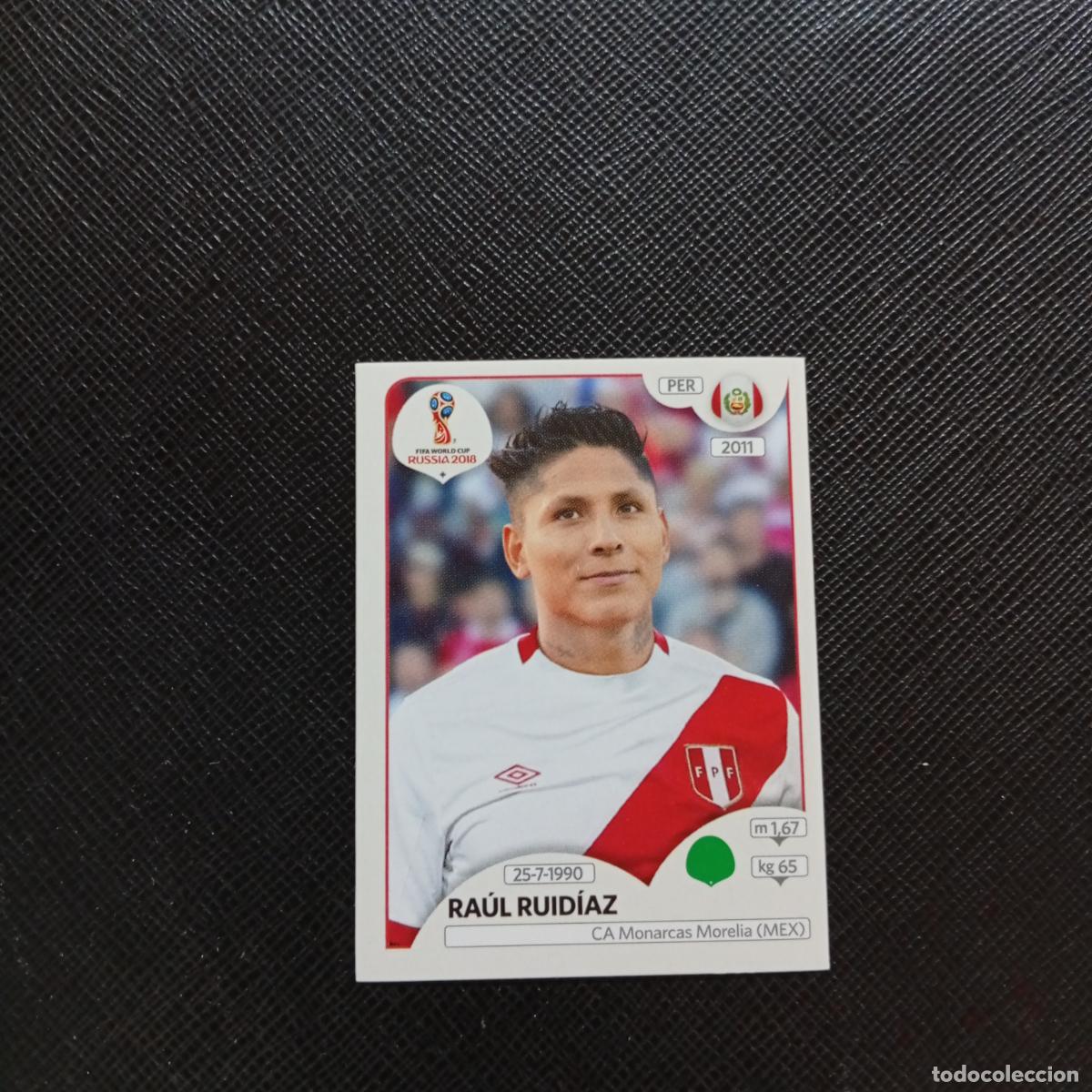 Cromos de f&uacute;tbol: 250 RAUL RUIDIAZ PERU PANINI MUNDIAL RUSIA 2018 CROMO FUTBOL 18 - SIN PEGAR - CJ2 ......