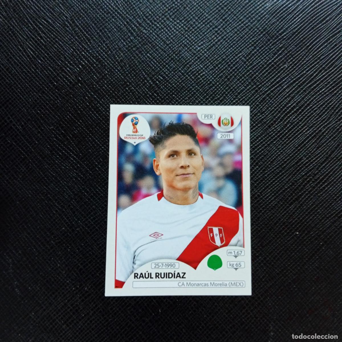 Cromos de f&uacute;tbol: 250 RAUL RUIDIAZ PERU PANINI MUNDIAL RUSIA 2018 CROMO FUTBOL 18 - SIN PEGAR - CJ2