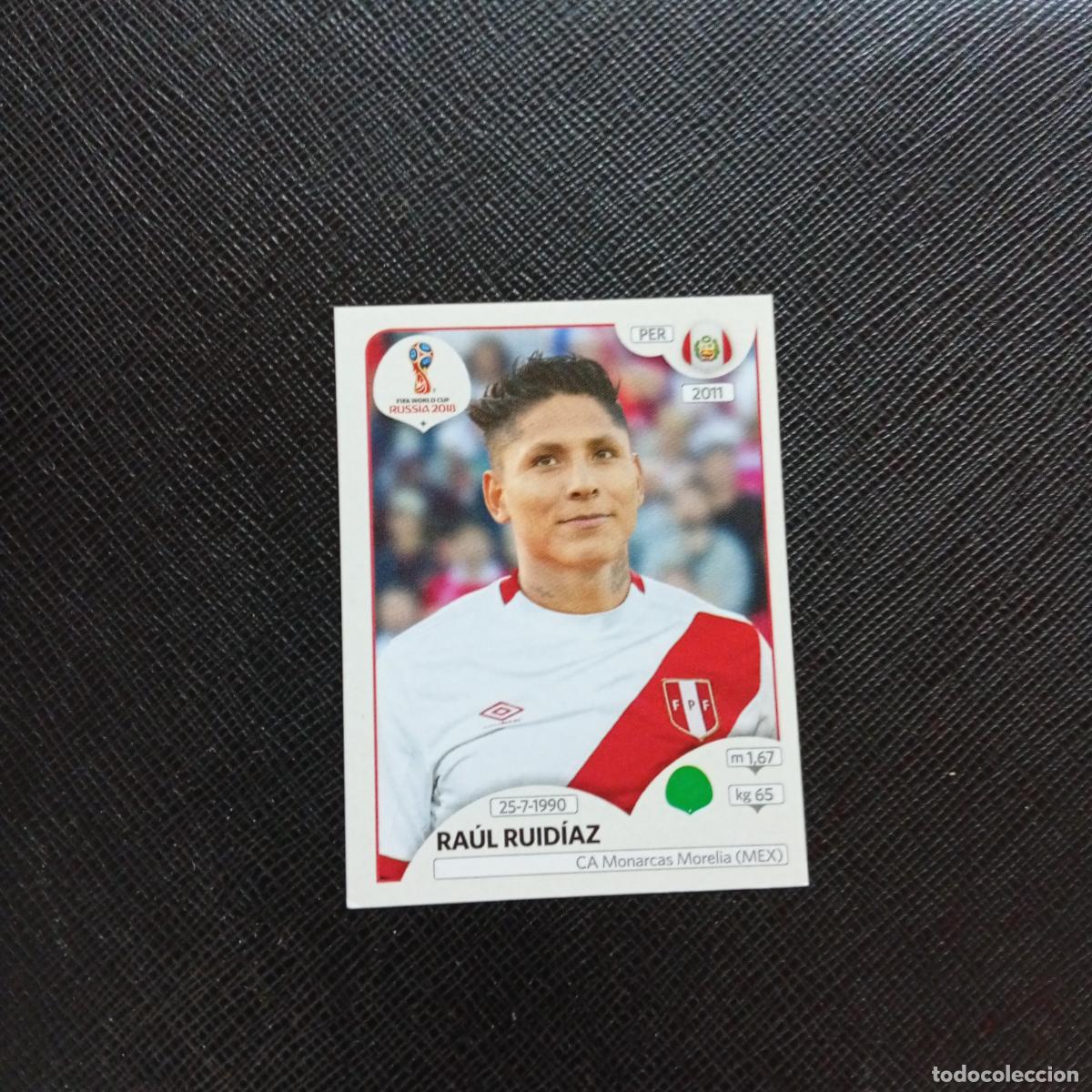 Cromos de f&uacute;tbol: 250 RAUL RUIDIAZ PERU PANINI MUNDIAL RUSIA 2018 CROMO FUTBOL 18 - SIN PEGAR - CJ2 ..