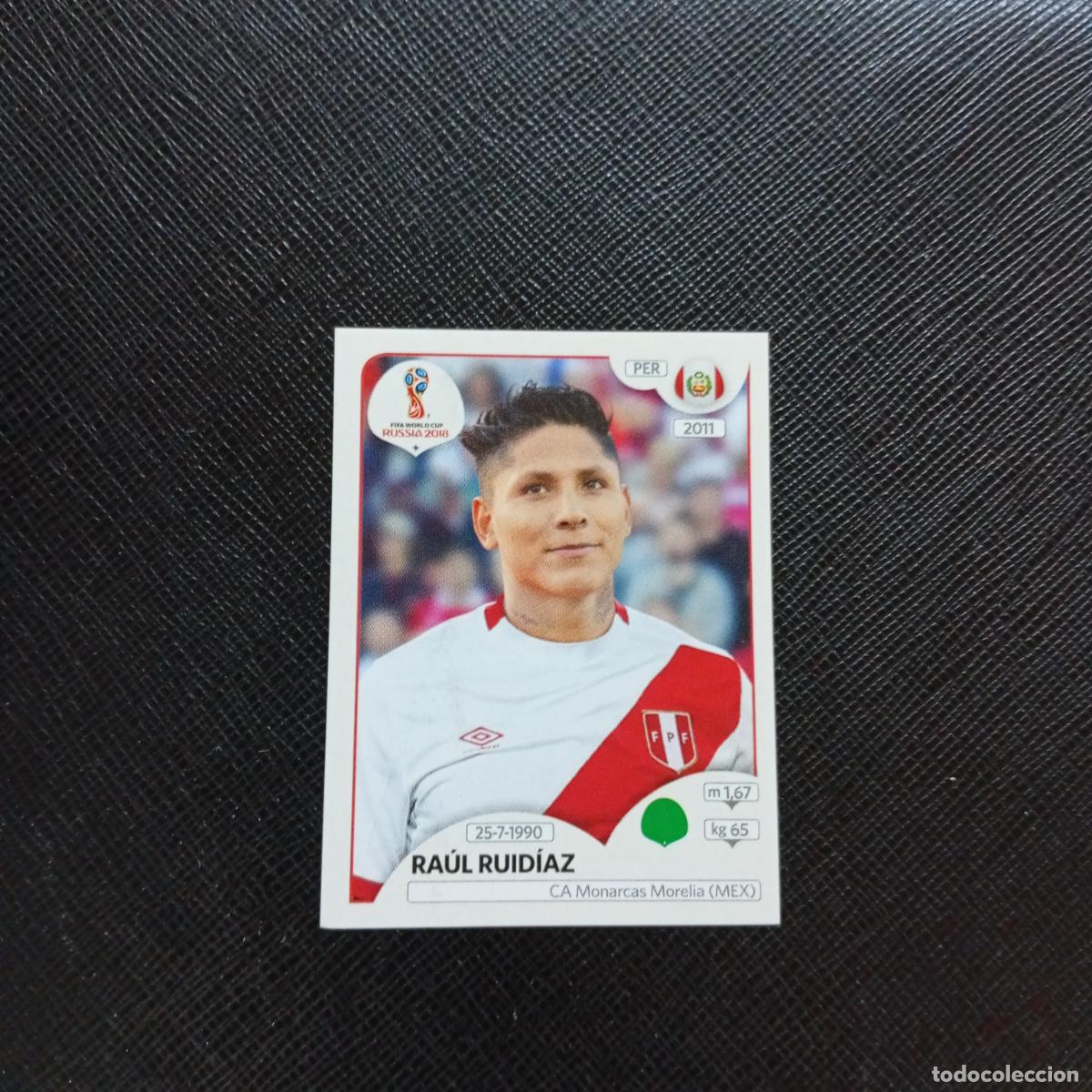 Cromos de f&uacute;tbol: 250 RAUL RUIDIAZ PERU PANINI MUNDIAL RUSIA 2018 CROMO FUTBOL 18 - SIN PEGAR - CJ2 ..