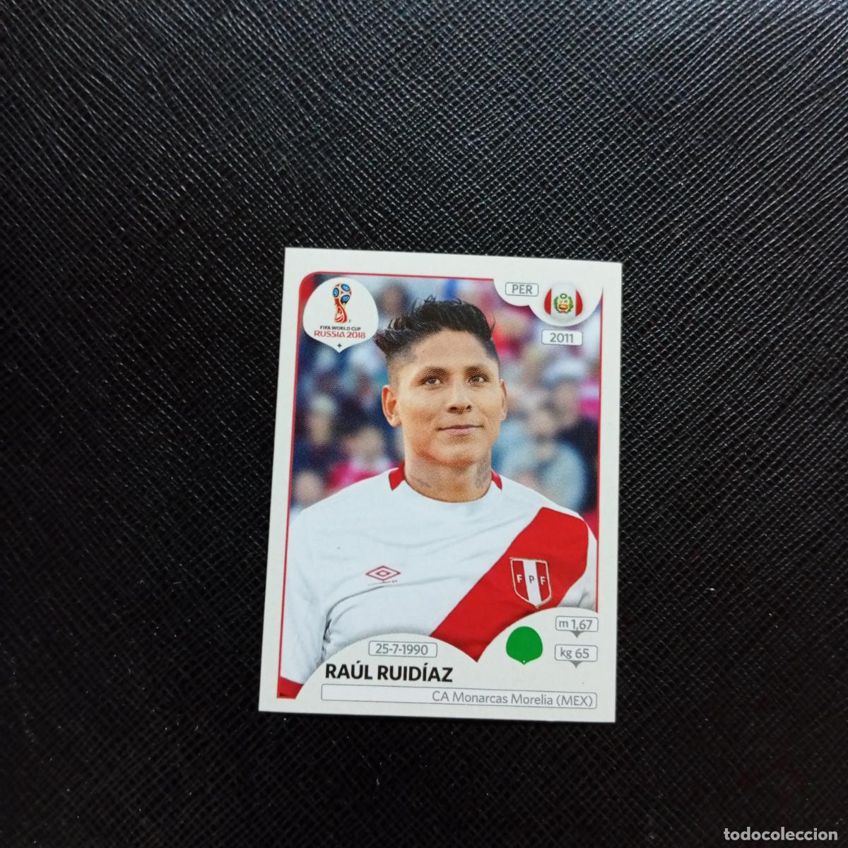 Cromos de f&uacute;tbol: 250 RAUL RUIDIAZ PERU PANINI MUNDIAL RUSIA 2018 CROMO FUTBOL 18 - SIN PEGAR - CJ2 ...