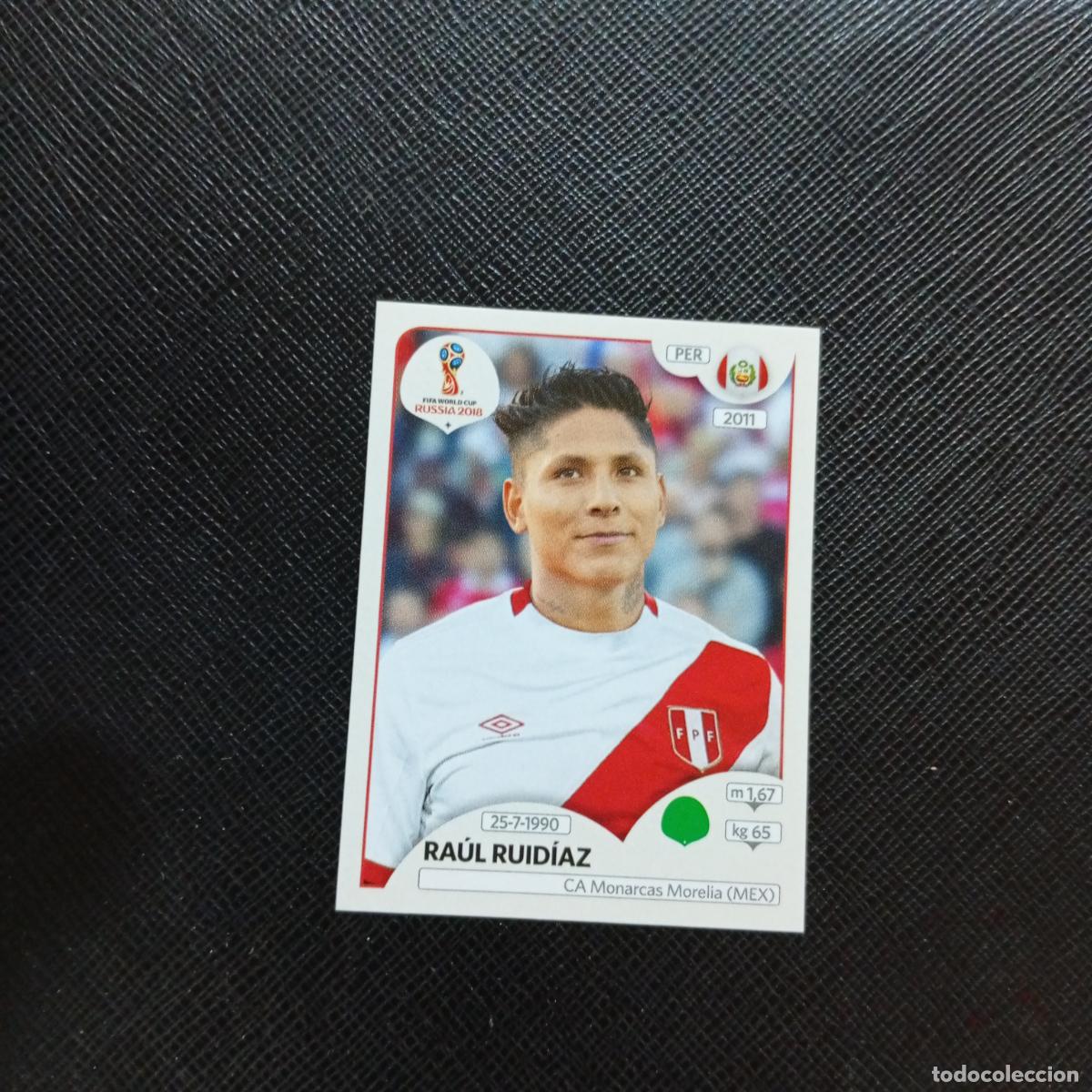 Cromos de f&uacute;tbol: 250 RAUL RUIDIAZ PERU PANINI MUNDIAL RUSIA 2018 CROMO FUTBOL 18 - SIN PEGAR - CJ2 ...