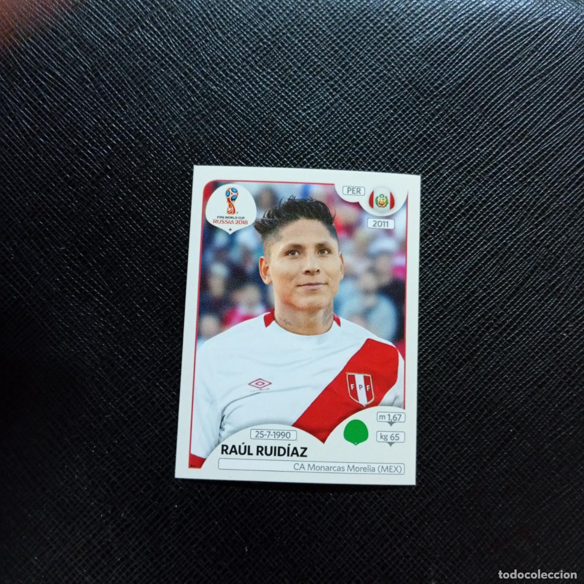 Cromos de f&uacute;tbol: 250 RAUL RUIDIAZ PERU PANINI MUNDIAL RUSIA 2018 CROMO FUTBOL 18 - SIN PEGAR - CJ2 .....