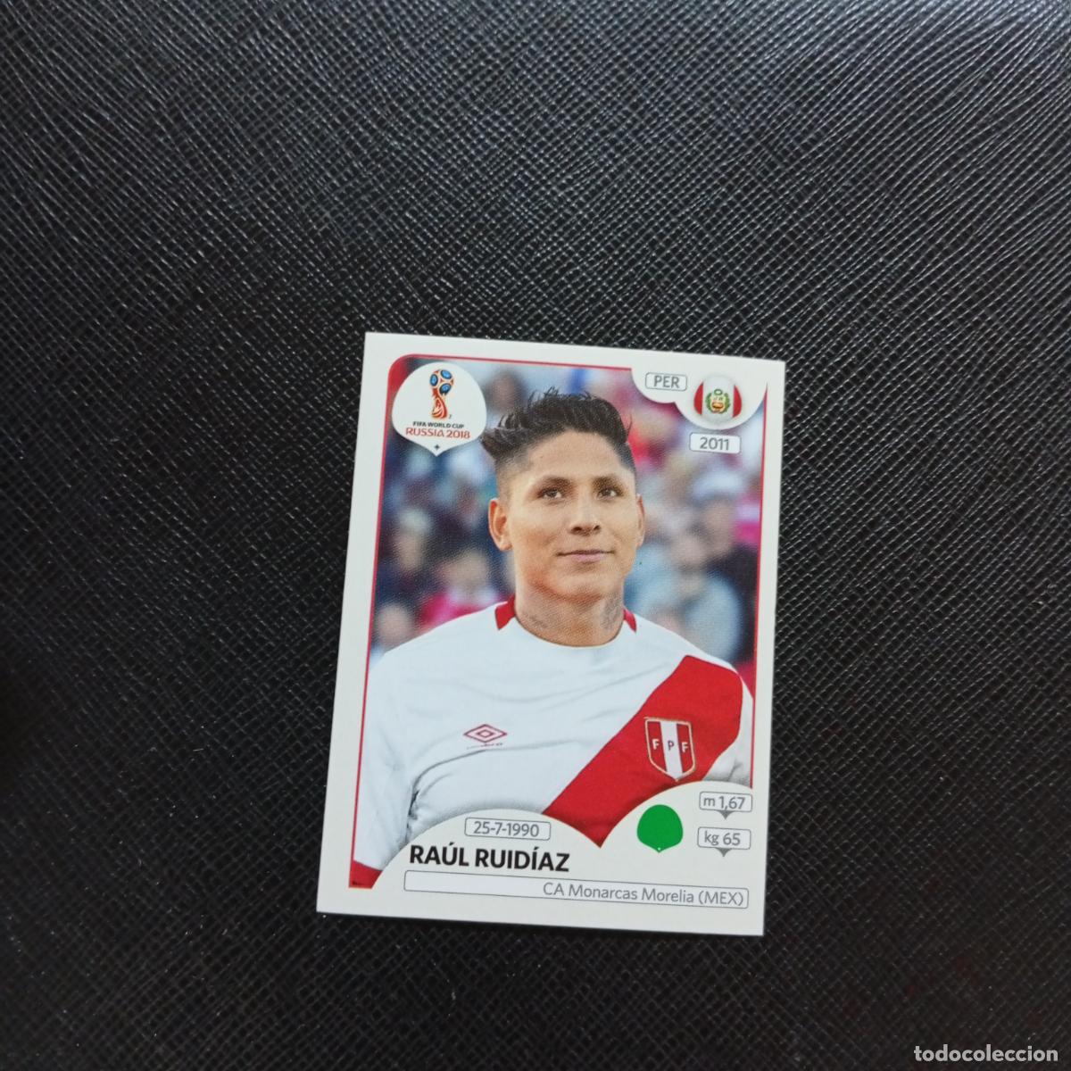 Cromos de f&uacute;tbol: 250 RAUL RUIDIAZ PERU PANINI MUNDIAL RUSIA 2018 CROMO FUTBOL 18 - SIN PEGAR - CJ2 .....