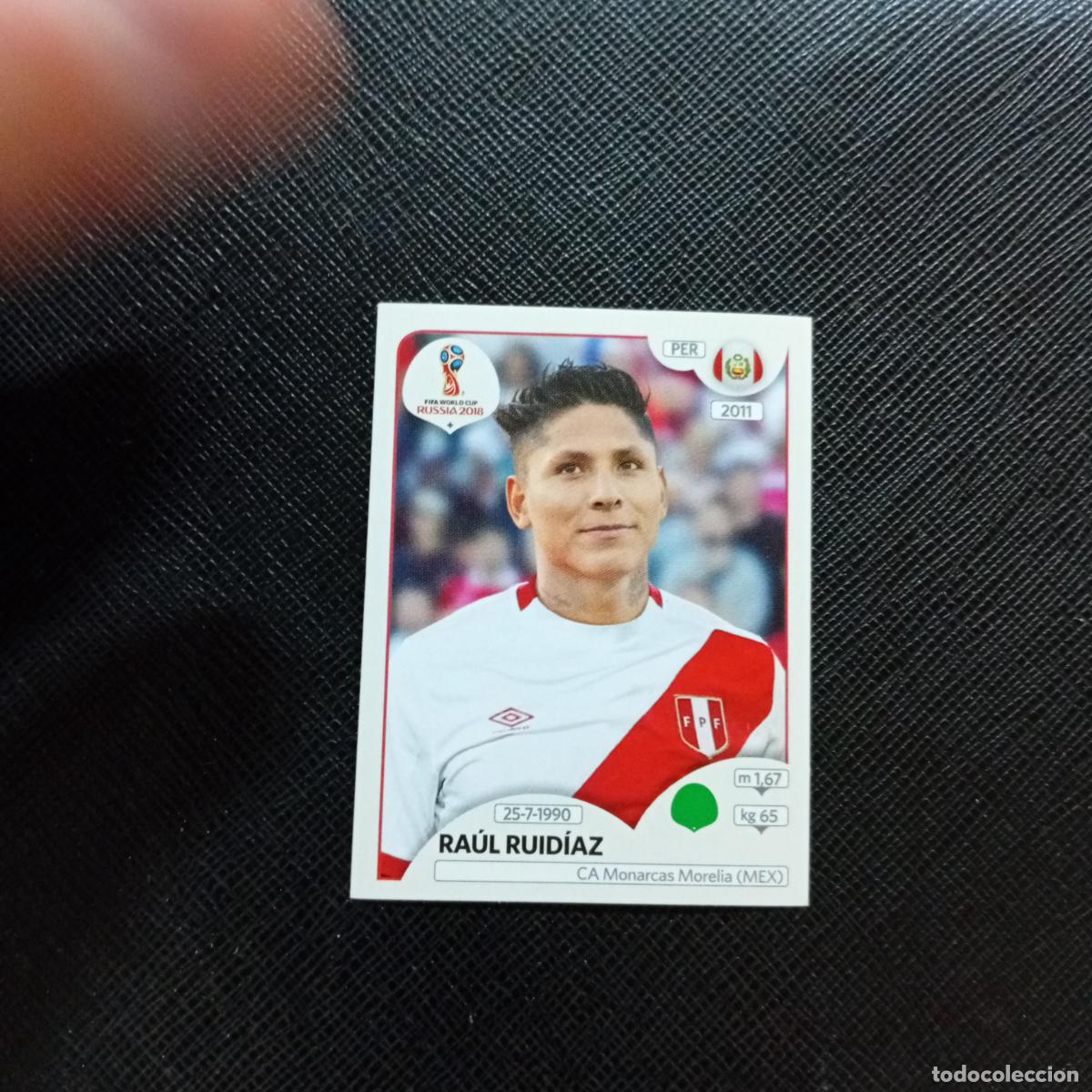 Cromos de f&uacute;tbol: 250 RAUL RUIDIAZ PERU PANINI MUNDIAL RUSIA 2018 CROMO FUTBOL 18 - SIN PEGAR - CJ2 ......