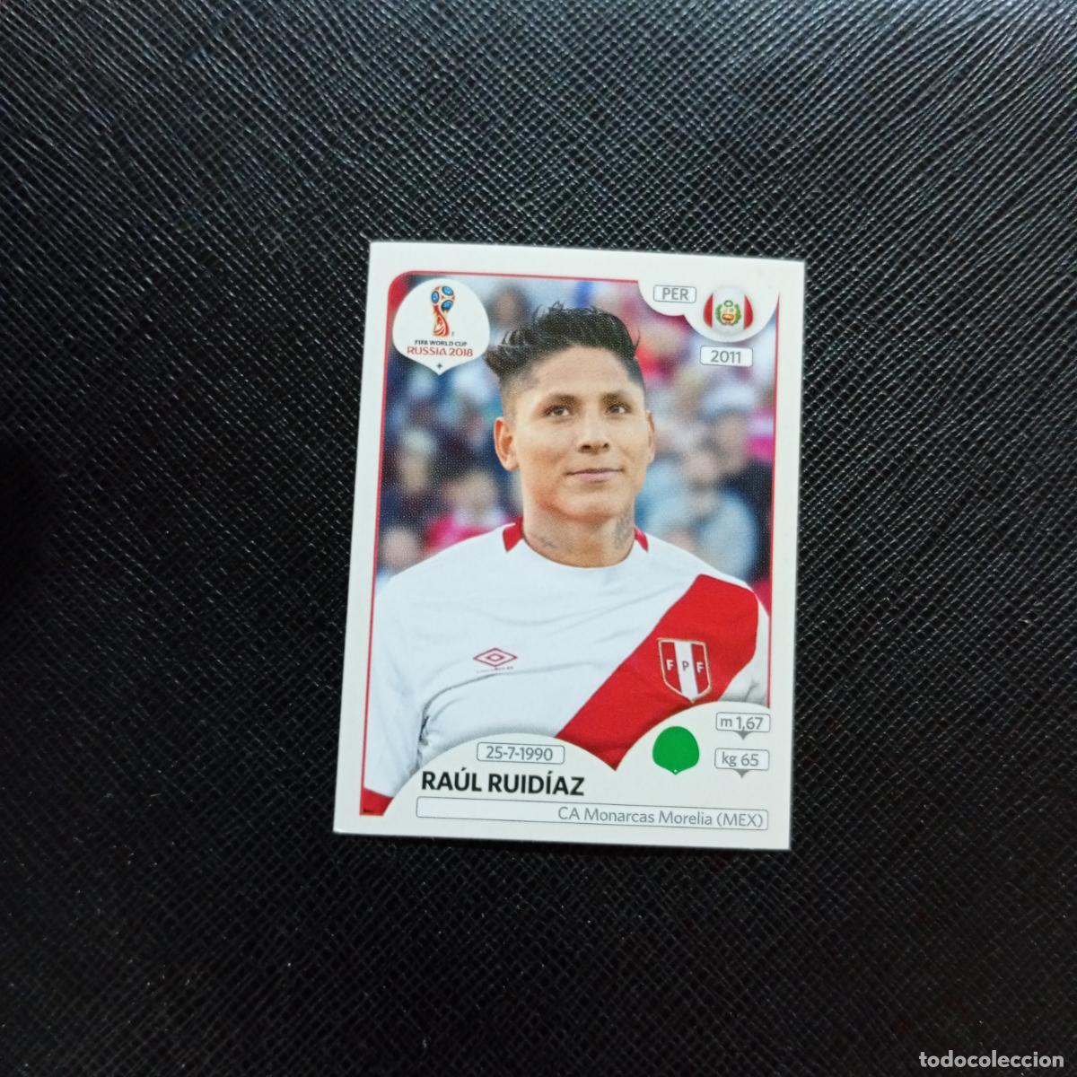 Cromos de Futebol: 250 RAUL RUIDIAZ PERU PANINI MUNDIAL RUSIA 2018 CROMO FUTBOL 18 - SIN PEGAR - CJ2 ......
