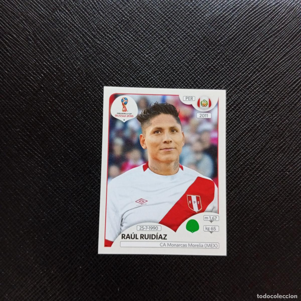 Cromos de Futebol: 250 RAUL RUIDIAZ PERU PANINI MUNDIAL RUSIA 2018 CROMO FUTBOL 18 - SIN PEGAR - CJ2 ......