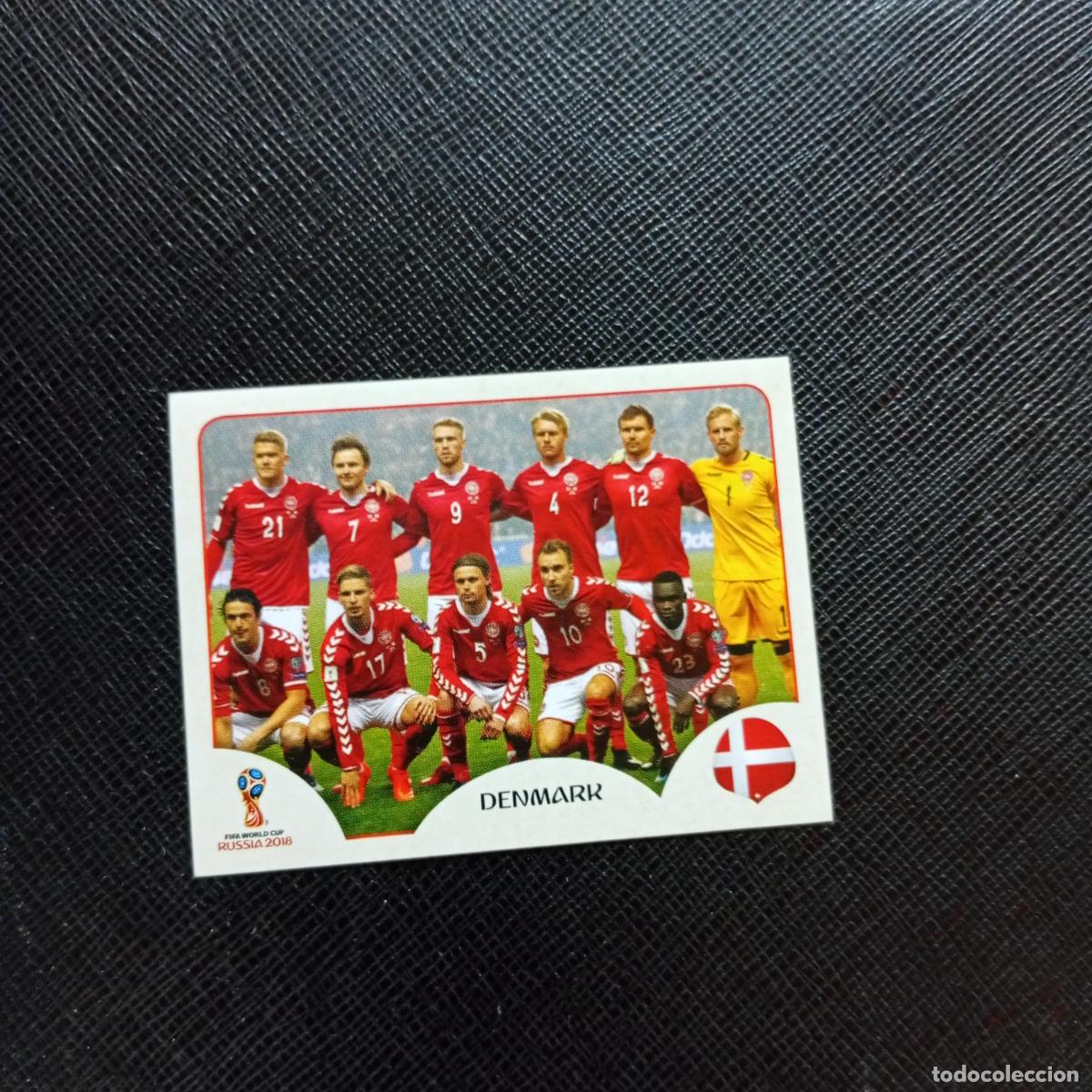 Cromos de Futebol: 253 ALINEACION DINAMARCA PANINI MUNDIAL RUSIA 2018 CROMO FUTBOL 18 - SIN PEGAR - CJ2 ..