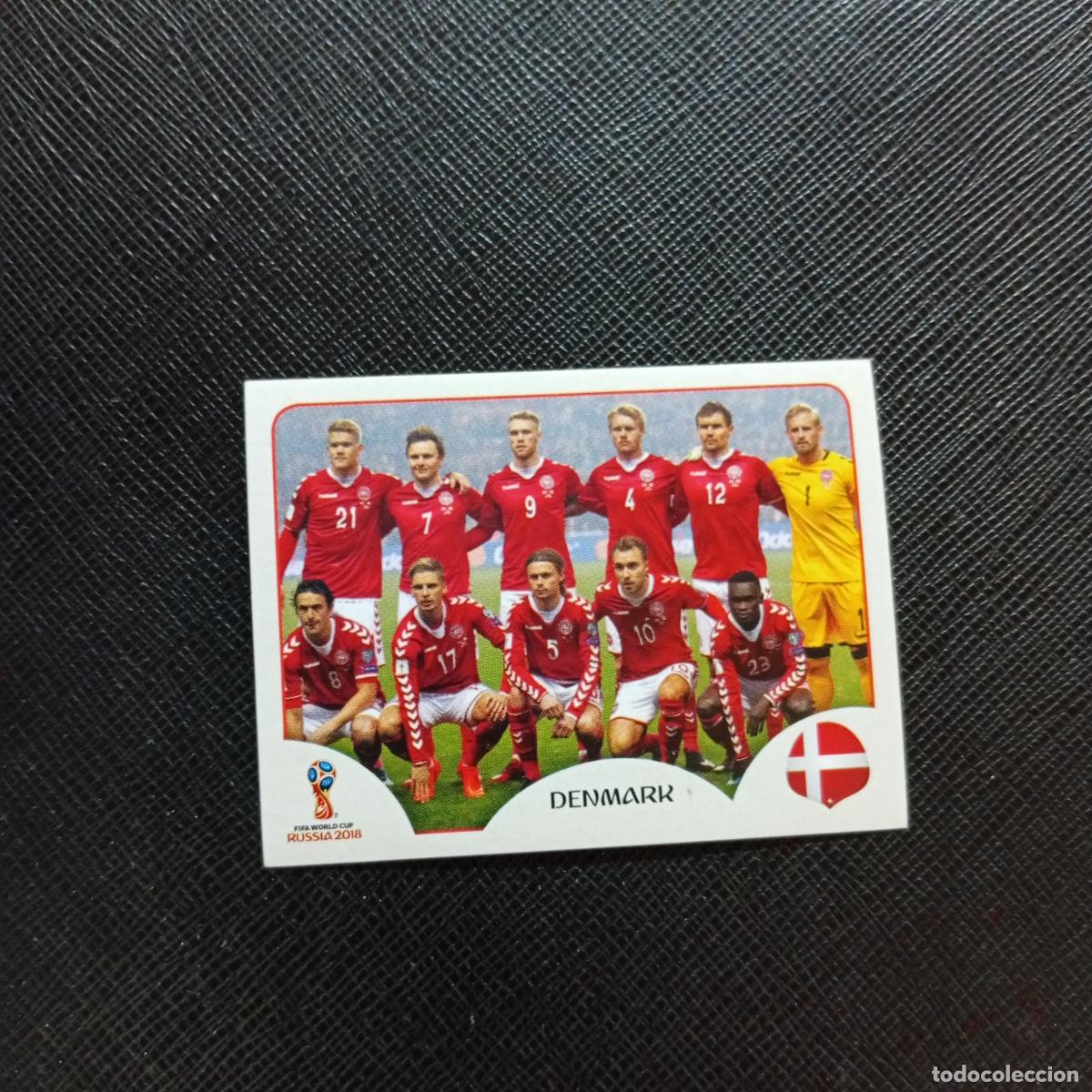 Cromos de Futebol: 253 ALINEACION DINAMARCA PANINI MUNDIAL RUSIA 2018 CROMO FUTBOL 18 - SIN PEGAR - CJ2 ...